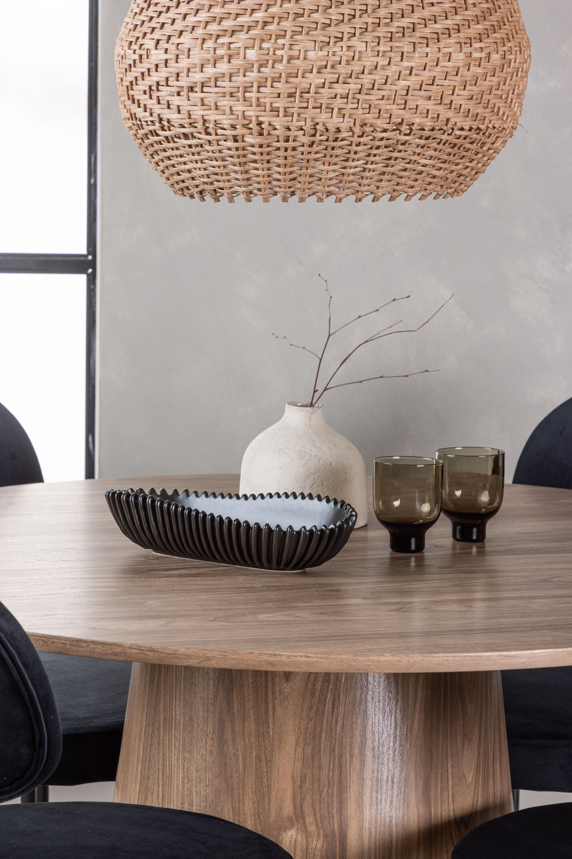 deLOHN Stella Kör alakú étkezőgarnitúra