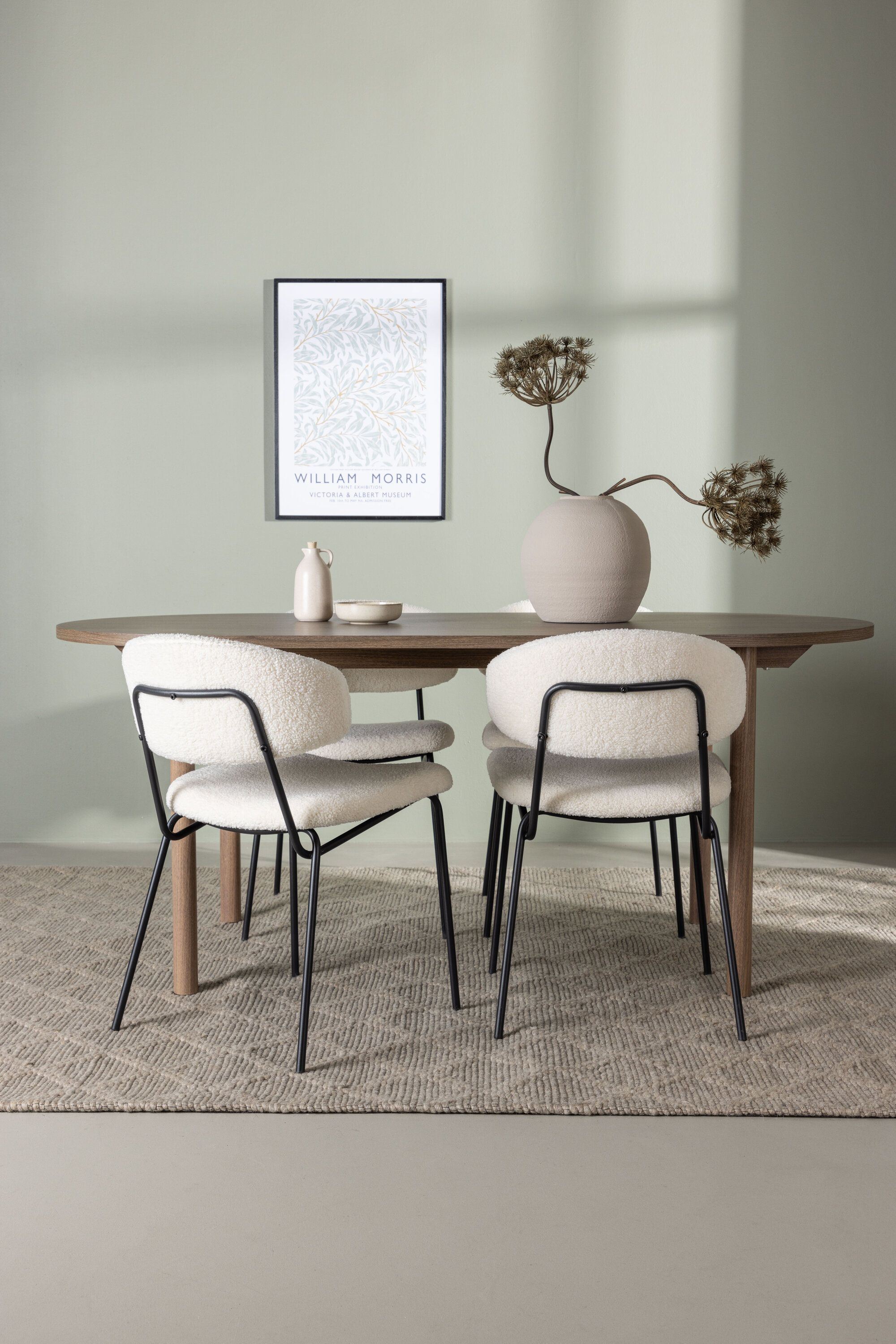 deLOHN Chico Ovális étkezőgarnitúra