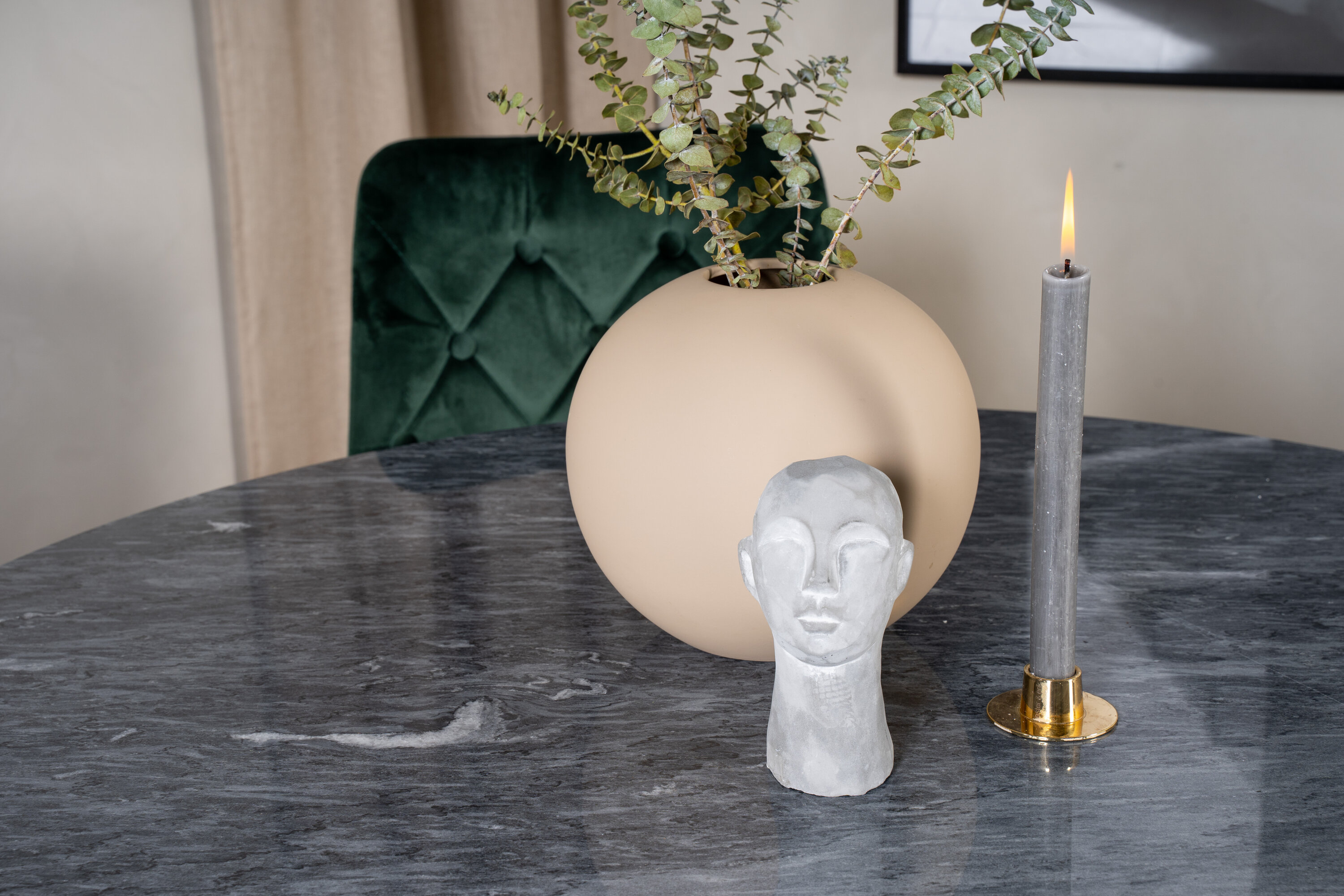 deLOHN Estelle, Velvet Deluxe Kör alakú étkezőgarnitúra