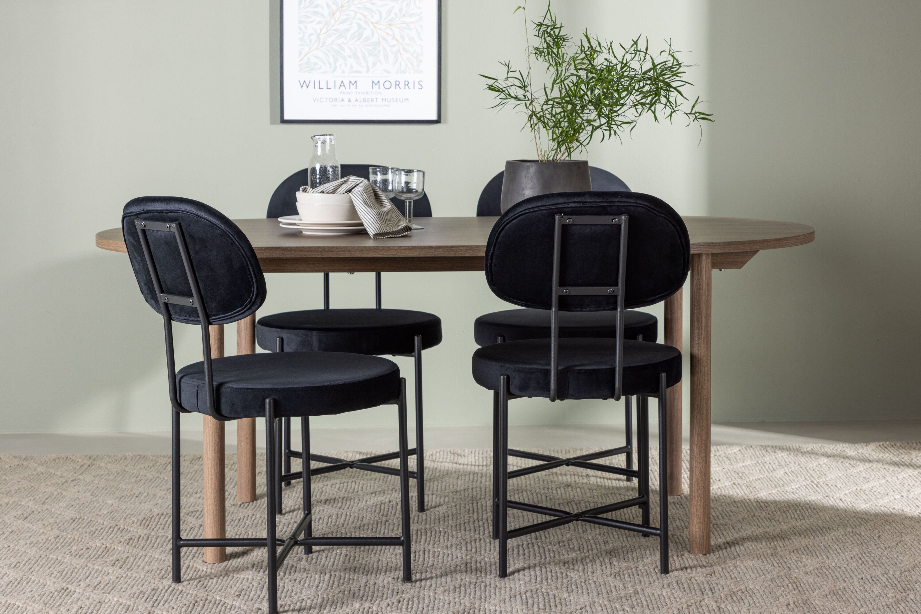 deLOHN Stella Ovális étkezőgarnitúra