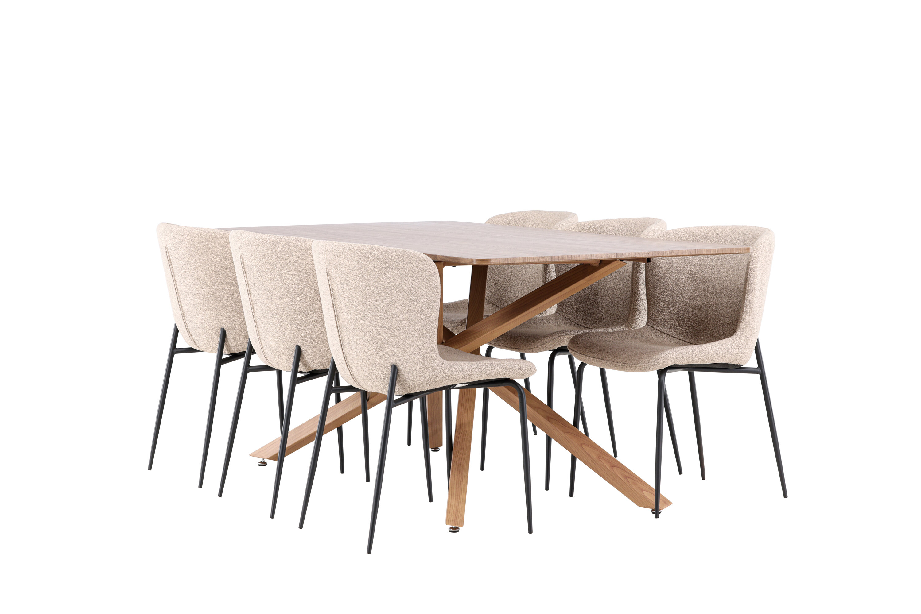 deLOHN Piazza, Modesto Téglalap alakú étkezőgarnitúra