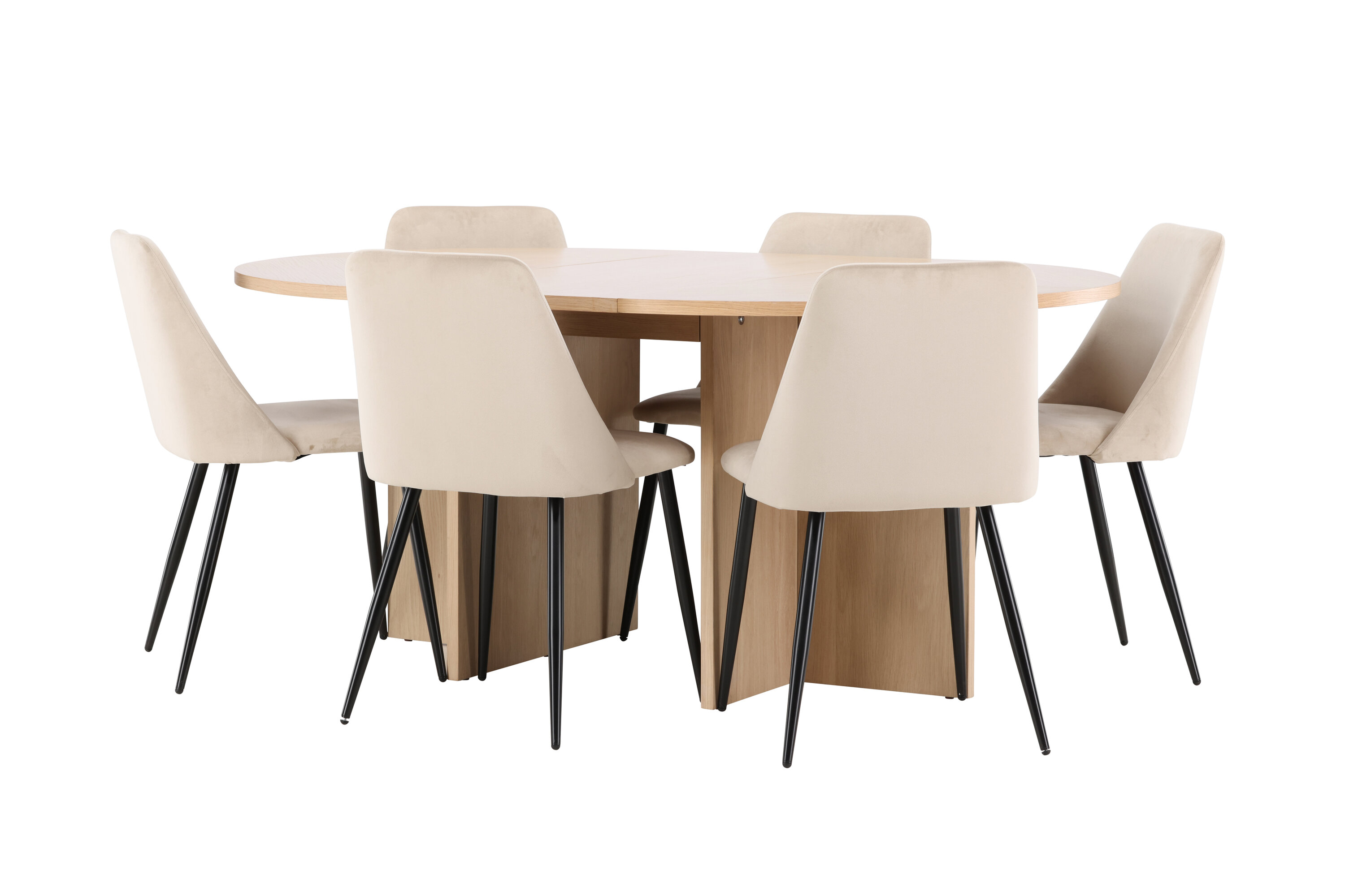 deLOHN Strada, Night Ovális étkezőgarnitúra