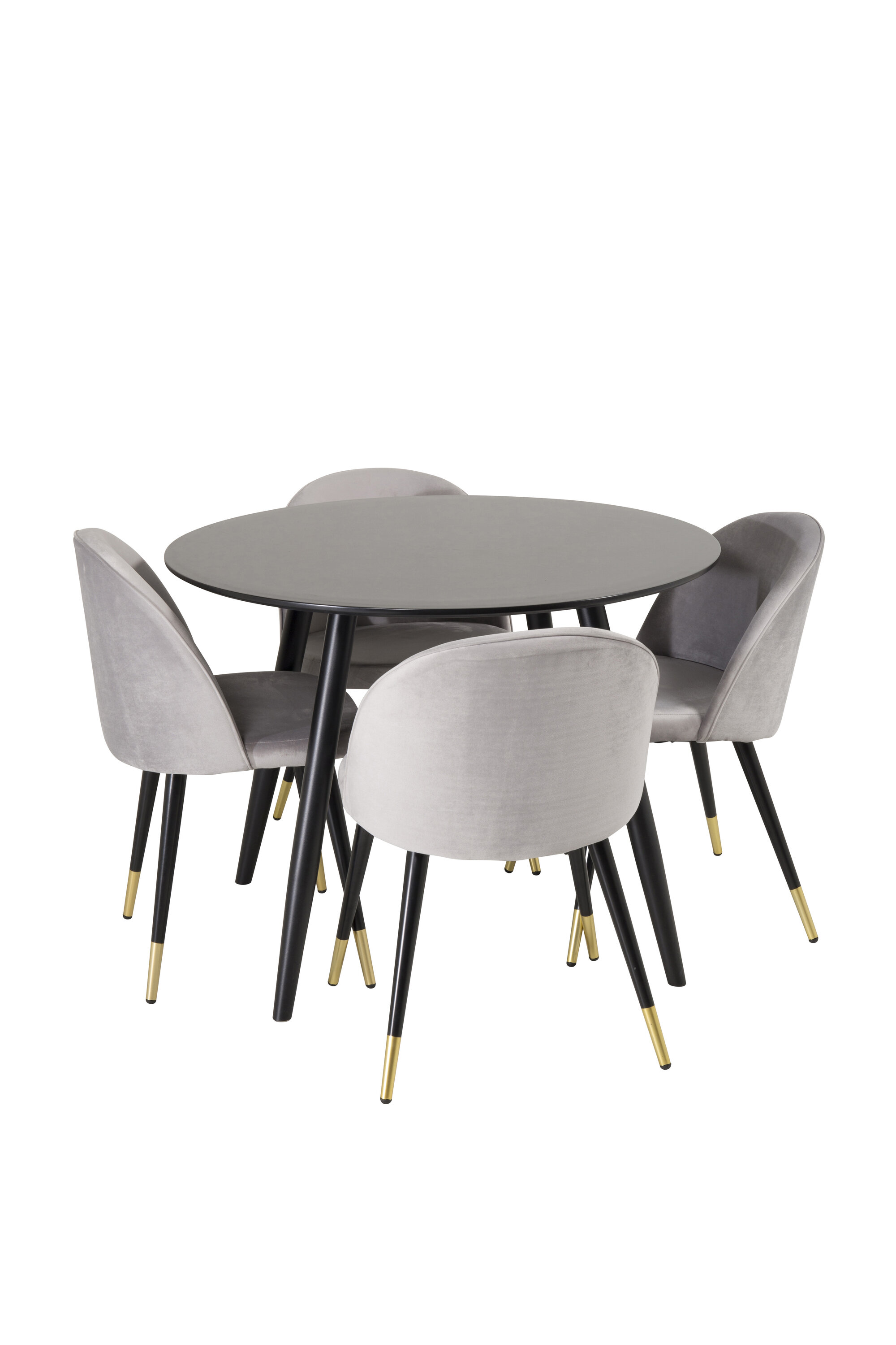 deLOHN Velvet, Plaza Kör alakú étkezőgarnitúra