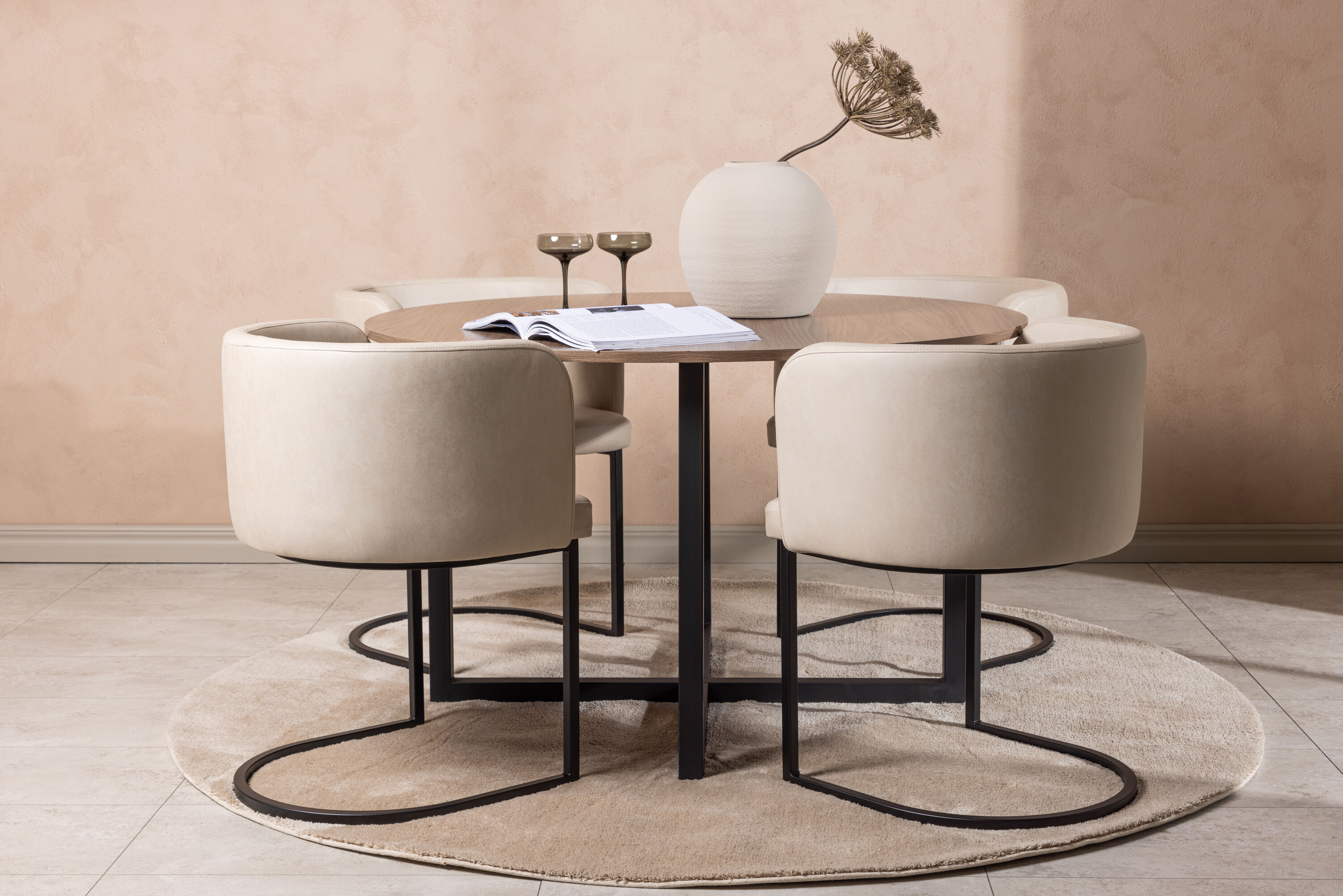 deLOHN Durango, Simrishamn Kör alakú étkezőgarnitúra