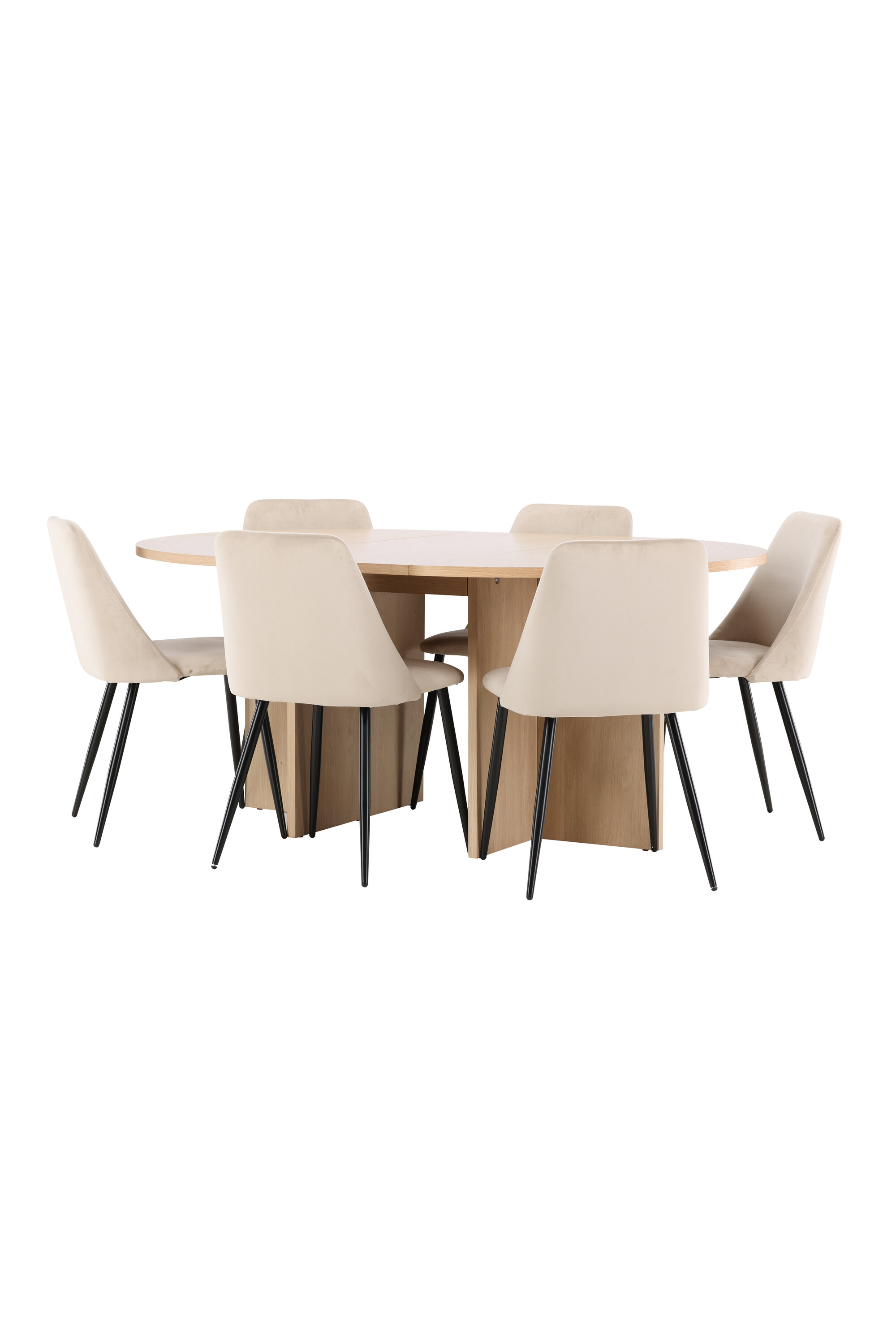 deLOHN Strada, Night Ovális étkezőgarnitúra