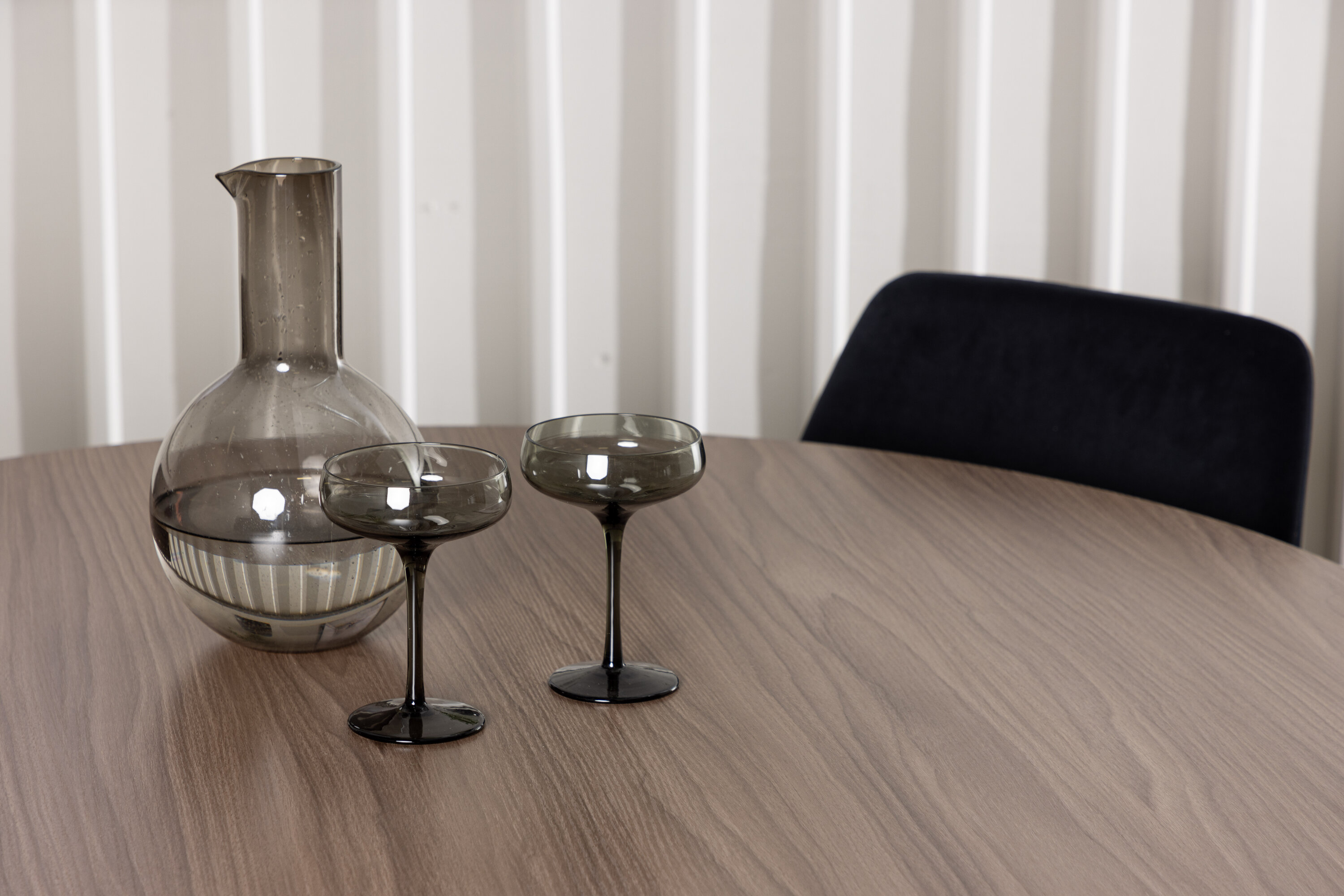 deLOHN Night Kör alakú étkezőgarnitúra