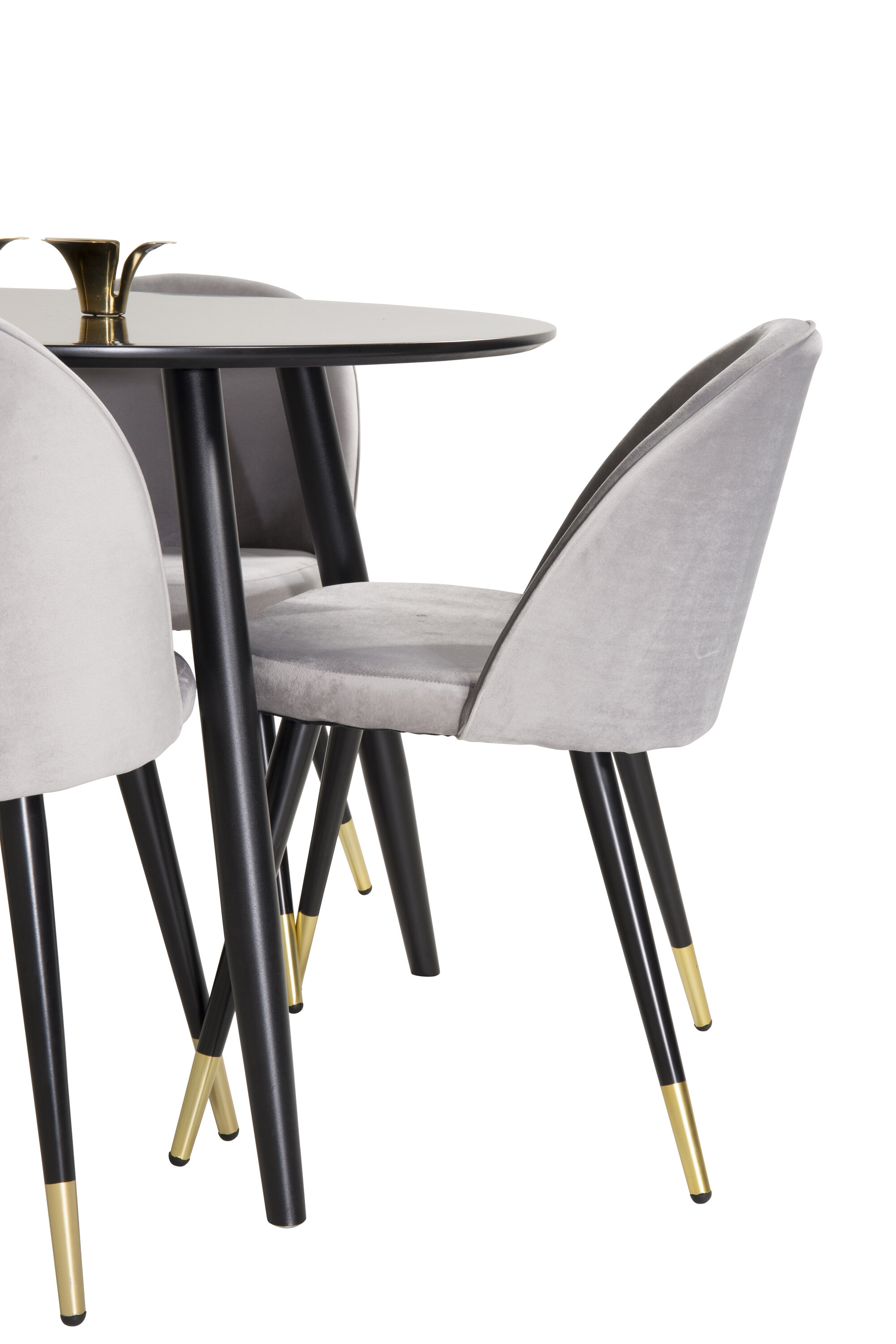 deLOHN Velvet, Plaza Kör alakú étkezőgarnitúra