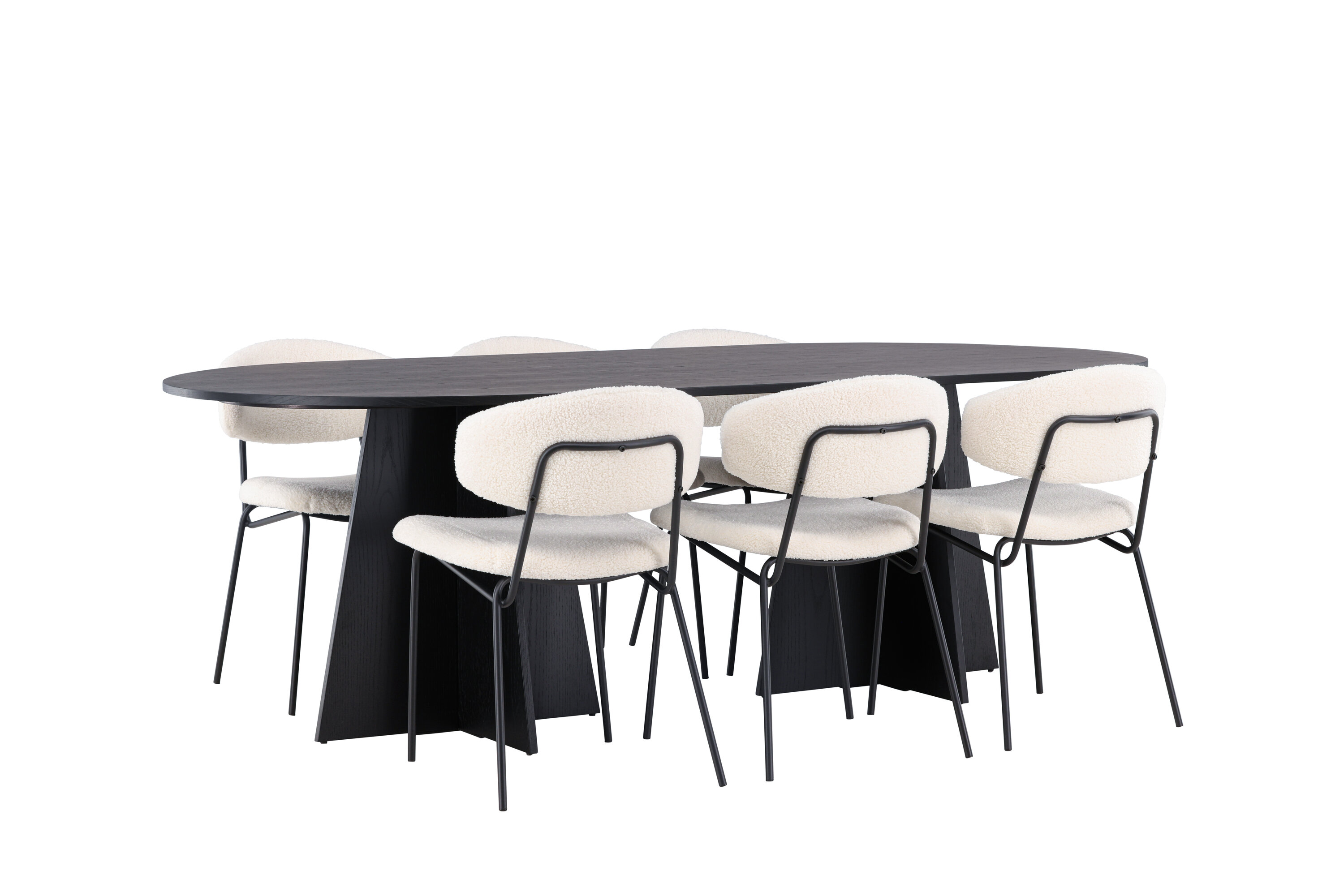 deLOHN Bootcut Oval, Chico Ovális étkezőgarnitúra
