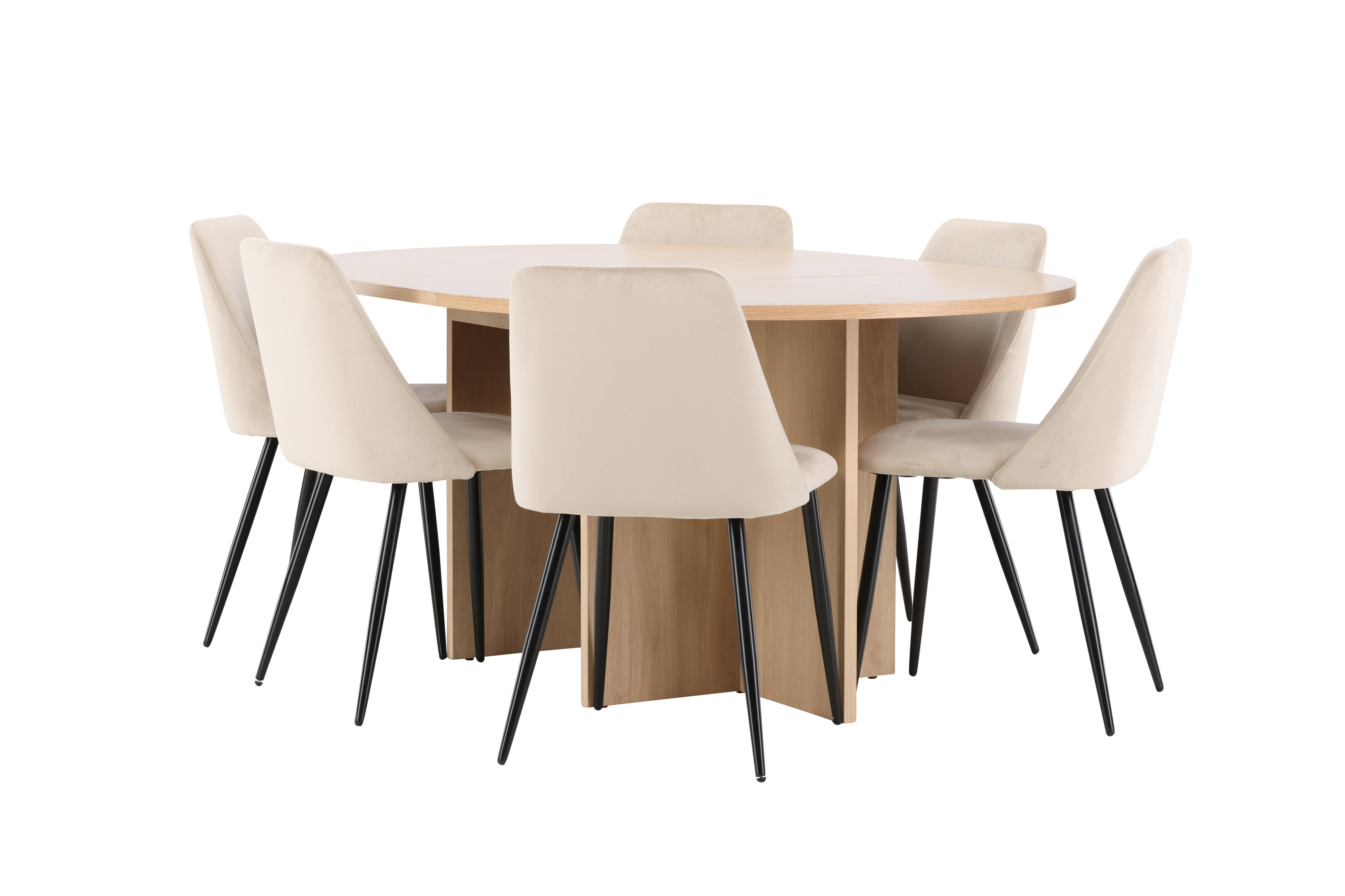 deLOHN Strada, Night Ovális étkezőgarnitúra