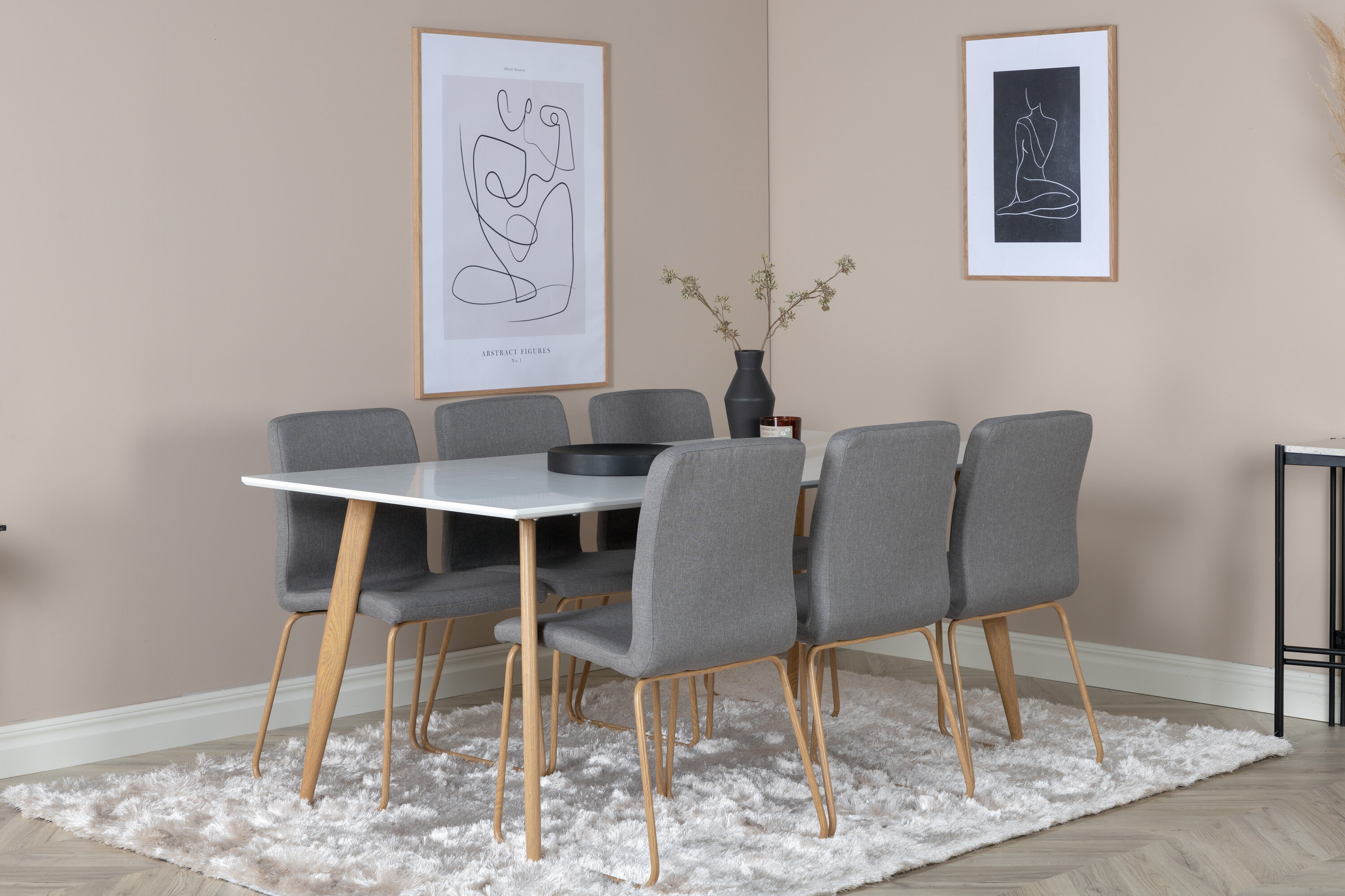 deLOHN Mace, Polar Téglalap alakú étkezőgarnitúra