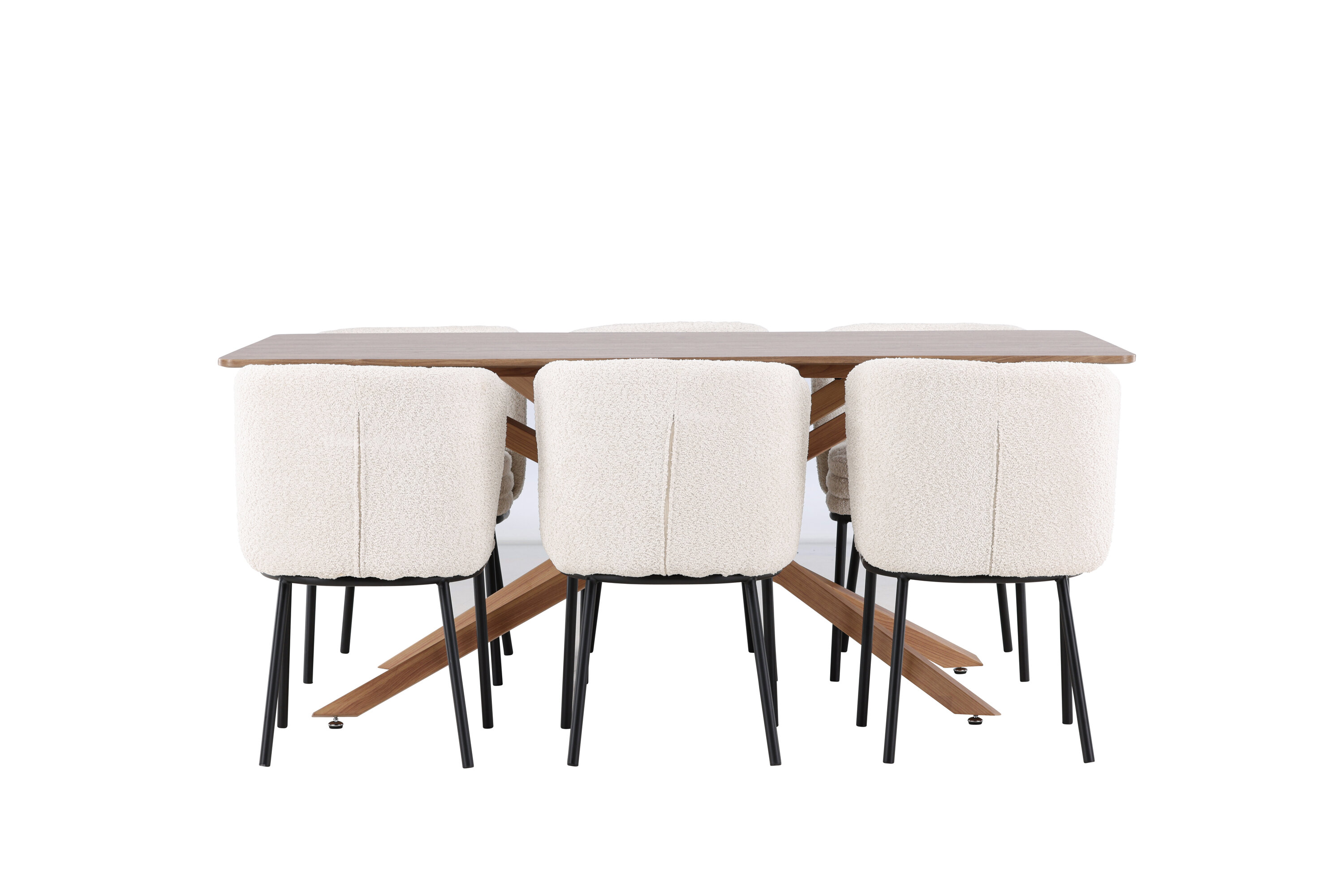 deLOHN Piazza, Agnes Téglalap alakú étkezőgarnitúra