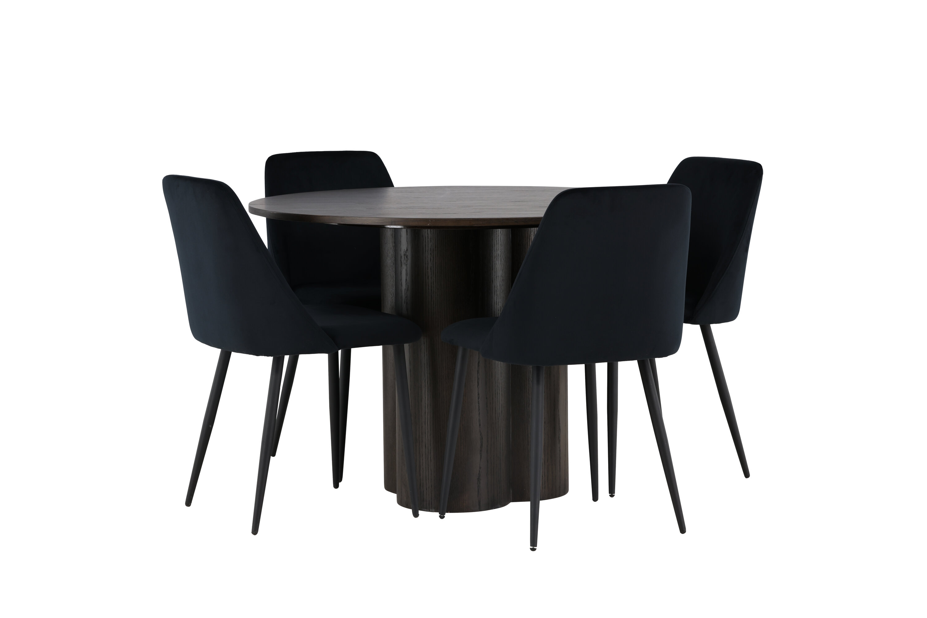 deLOHN Night Kör alakú étkezőgarnitúra