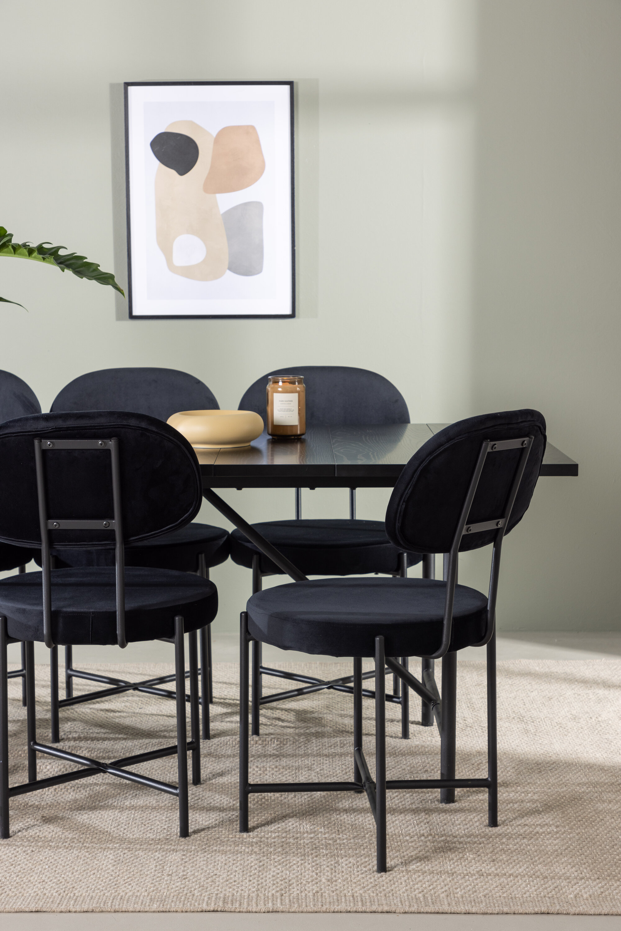 deLOHN Stella Téglalap alakú étkezőgarnitúra