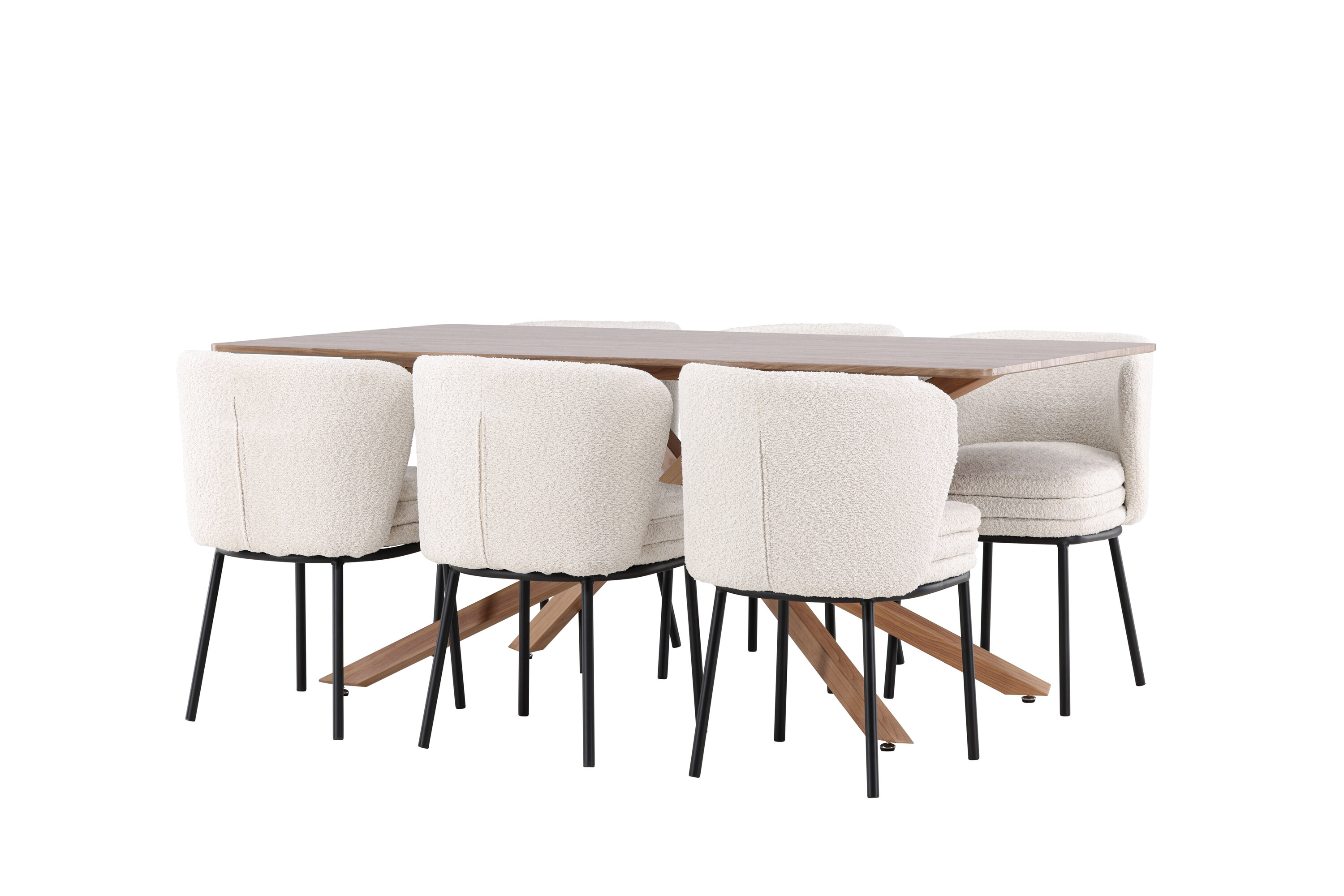 deLOHN Piazza, Agnes Téglalap alakú étkezőgarnitúra