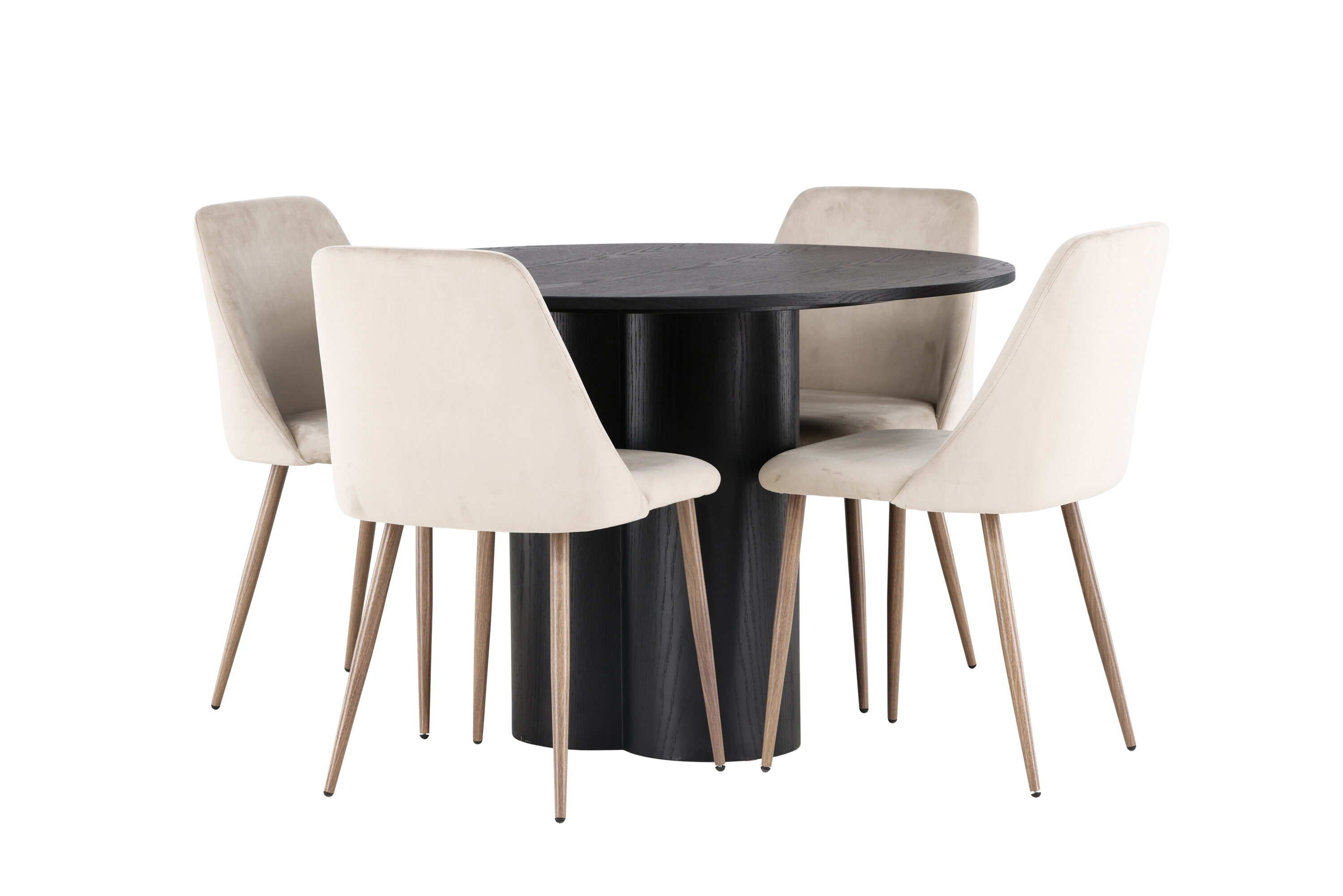 deLOHN Night Kör alakú étkezőgarnitúra