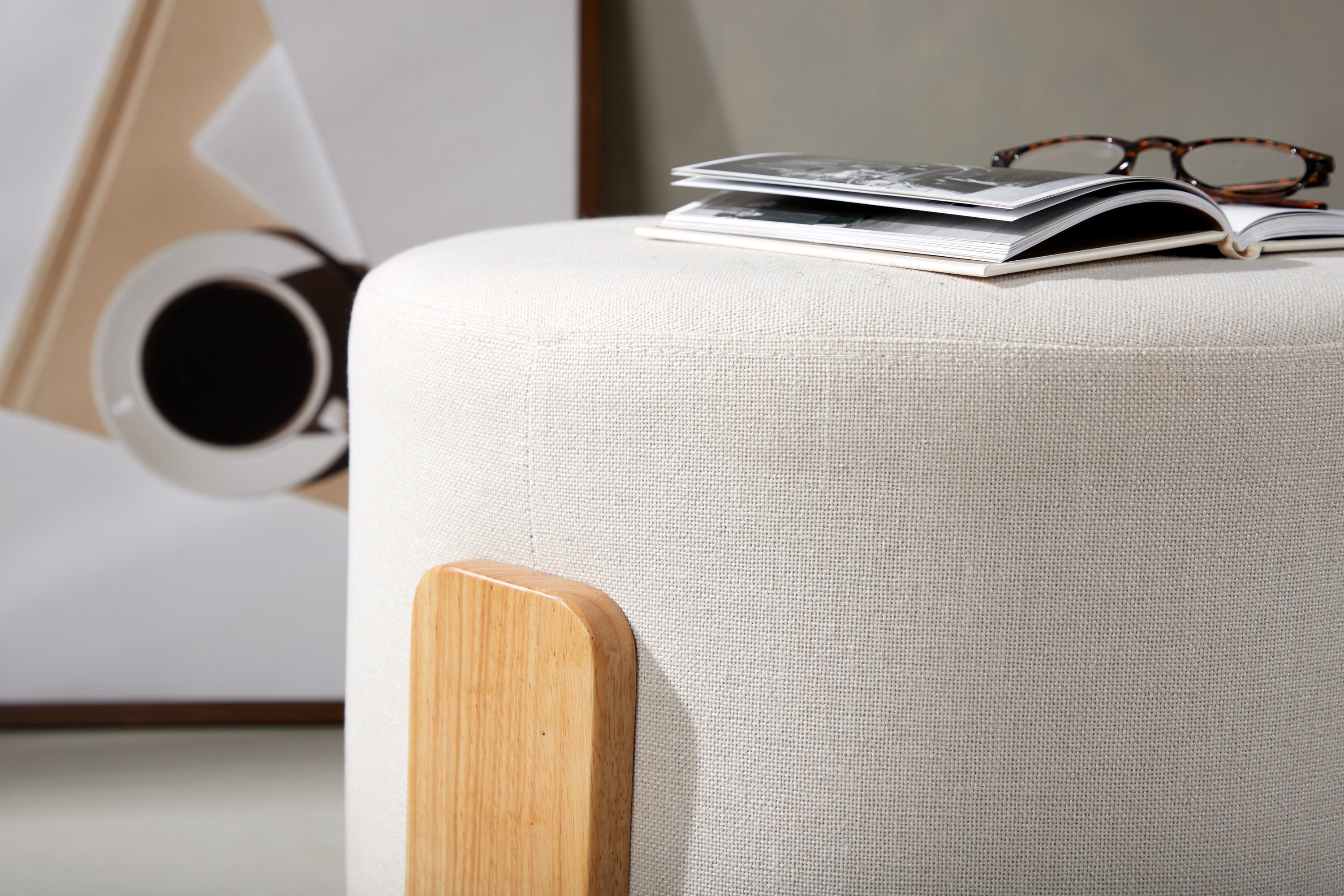 deLOHN Coffey Lábtartós puff