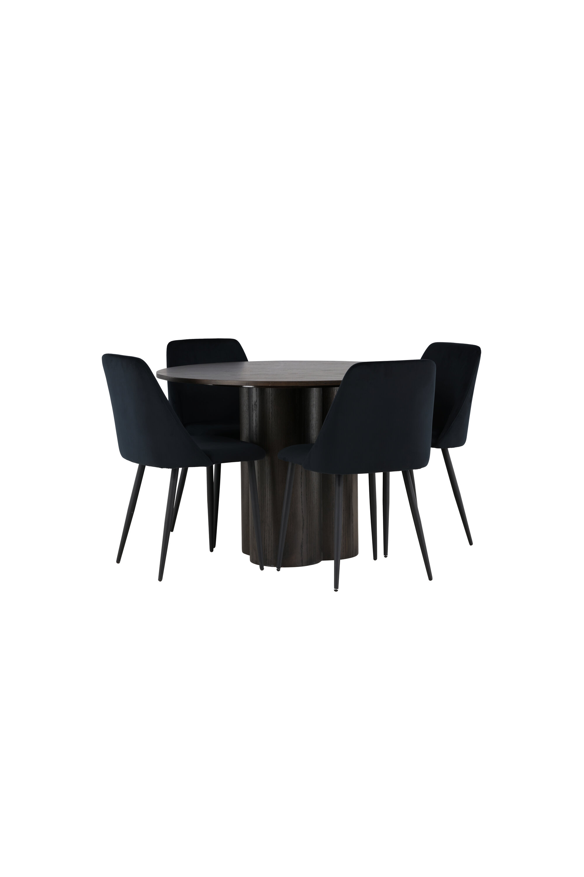 deLOHN Night Kör alakú étkezőgarnitúra