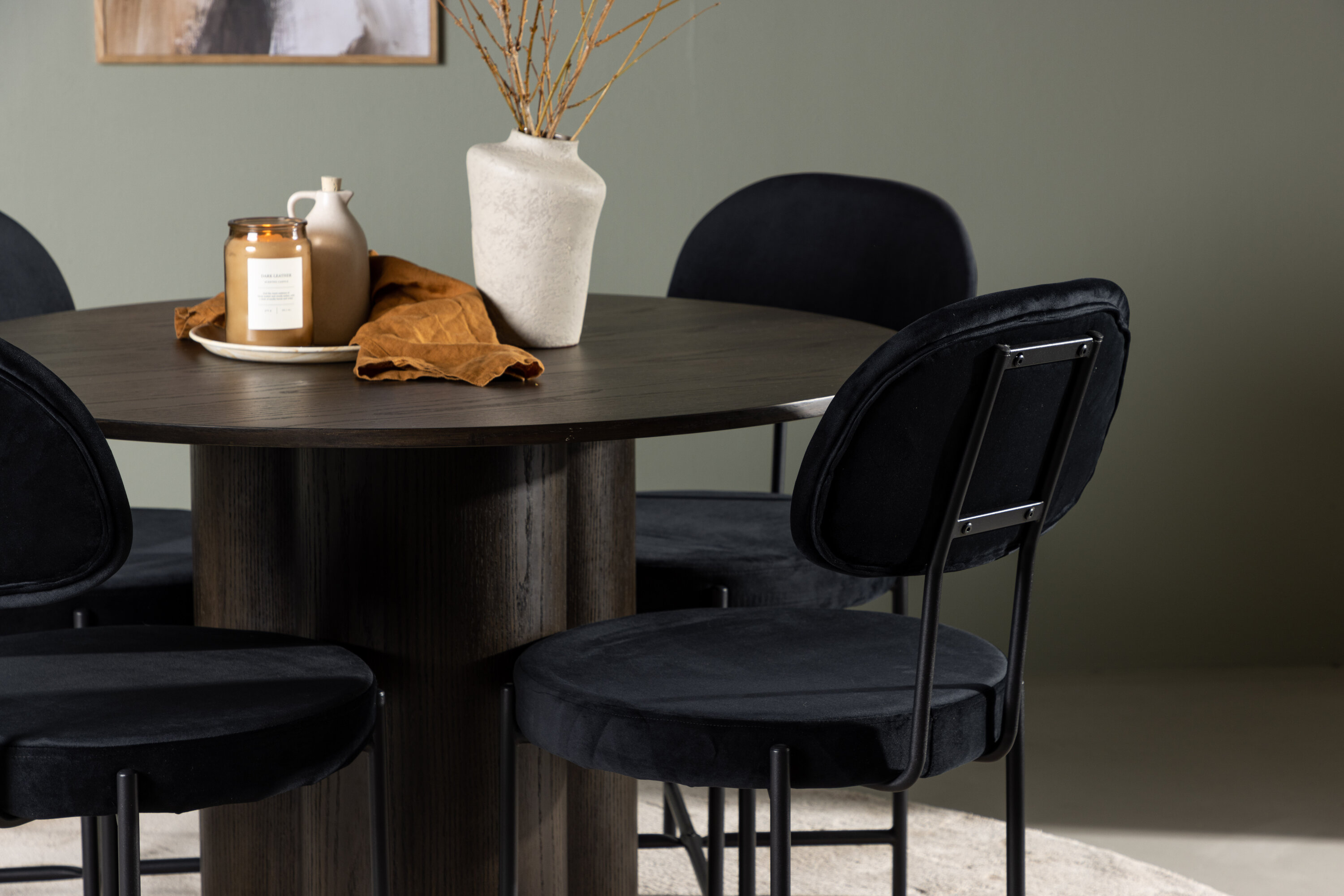 deLOHN Stella Kör alakú étkezőgarnitúra