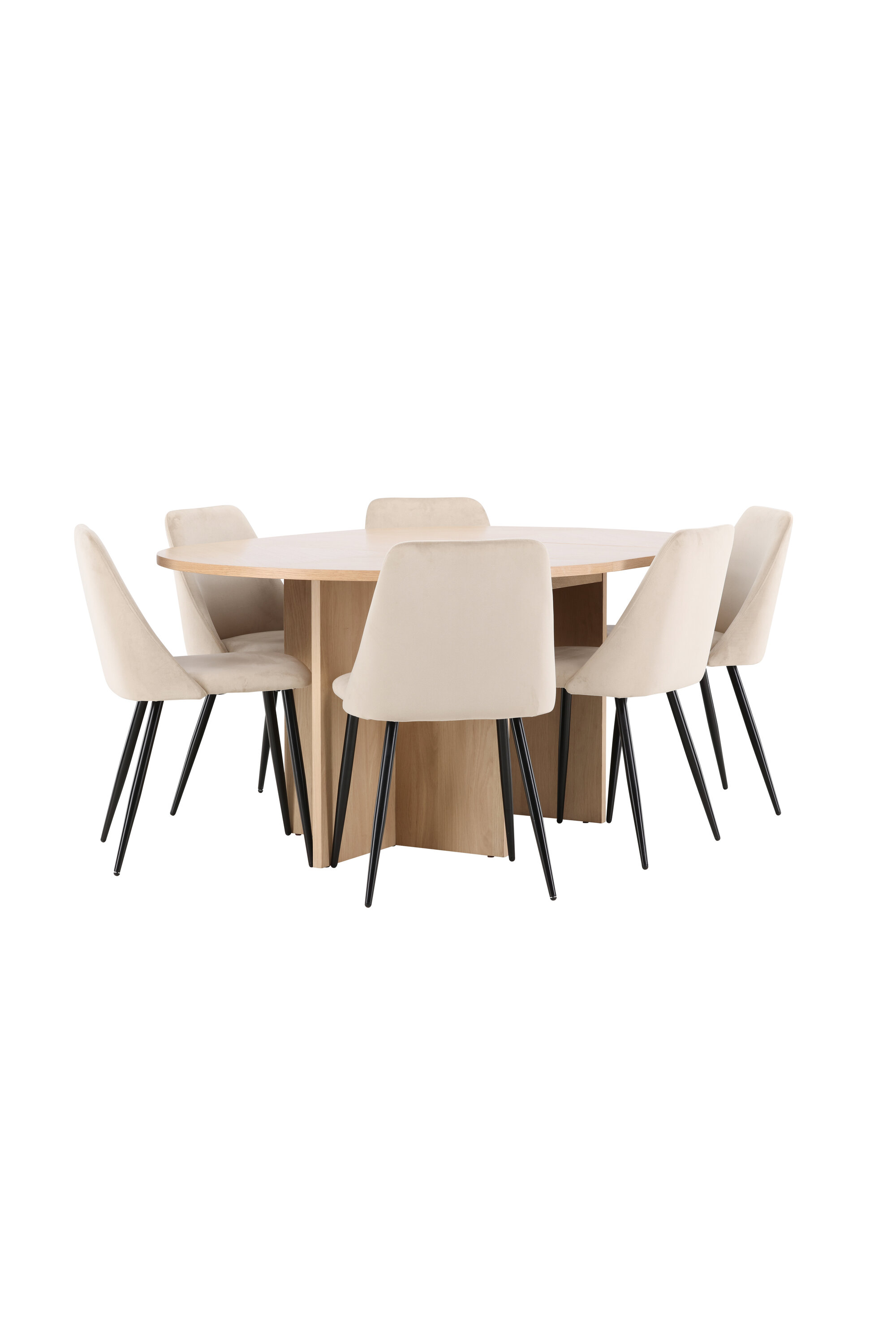 deLOHN Strada, Night Ovális étkezőgarnitúra