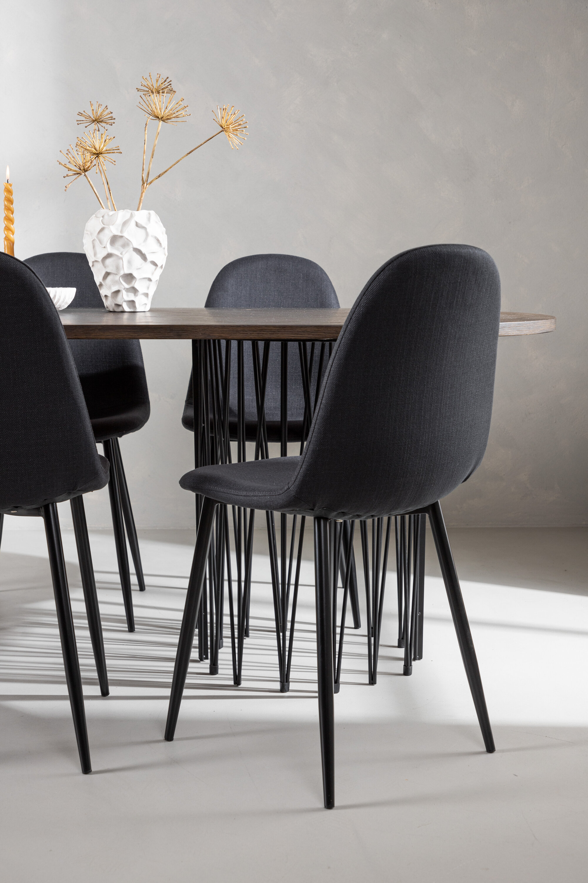 deLOHN Stone oval, Polar Ovális étkezőgarnitúra