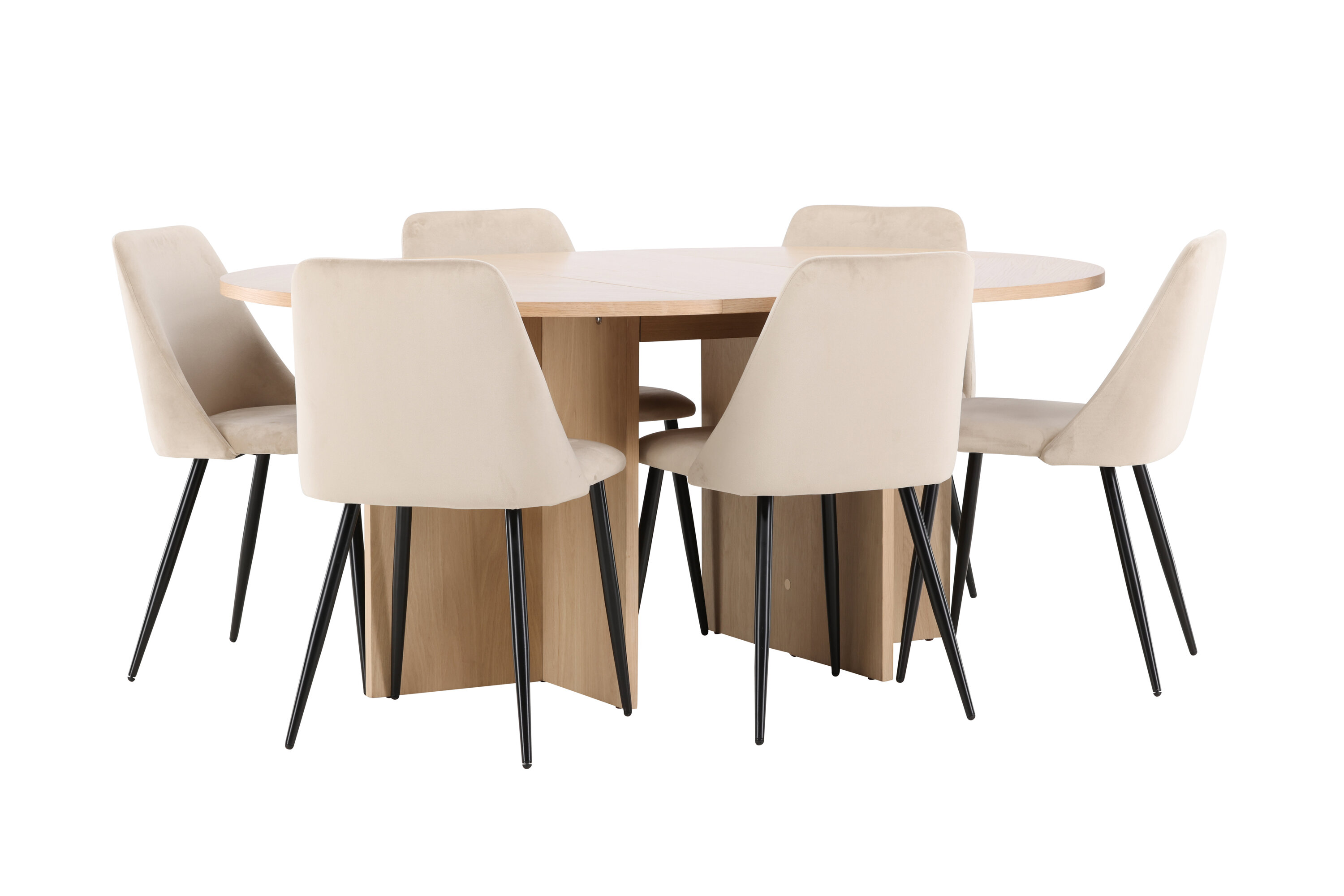 deLOHN Strada, Night Ovális étkezőgarnitúra