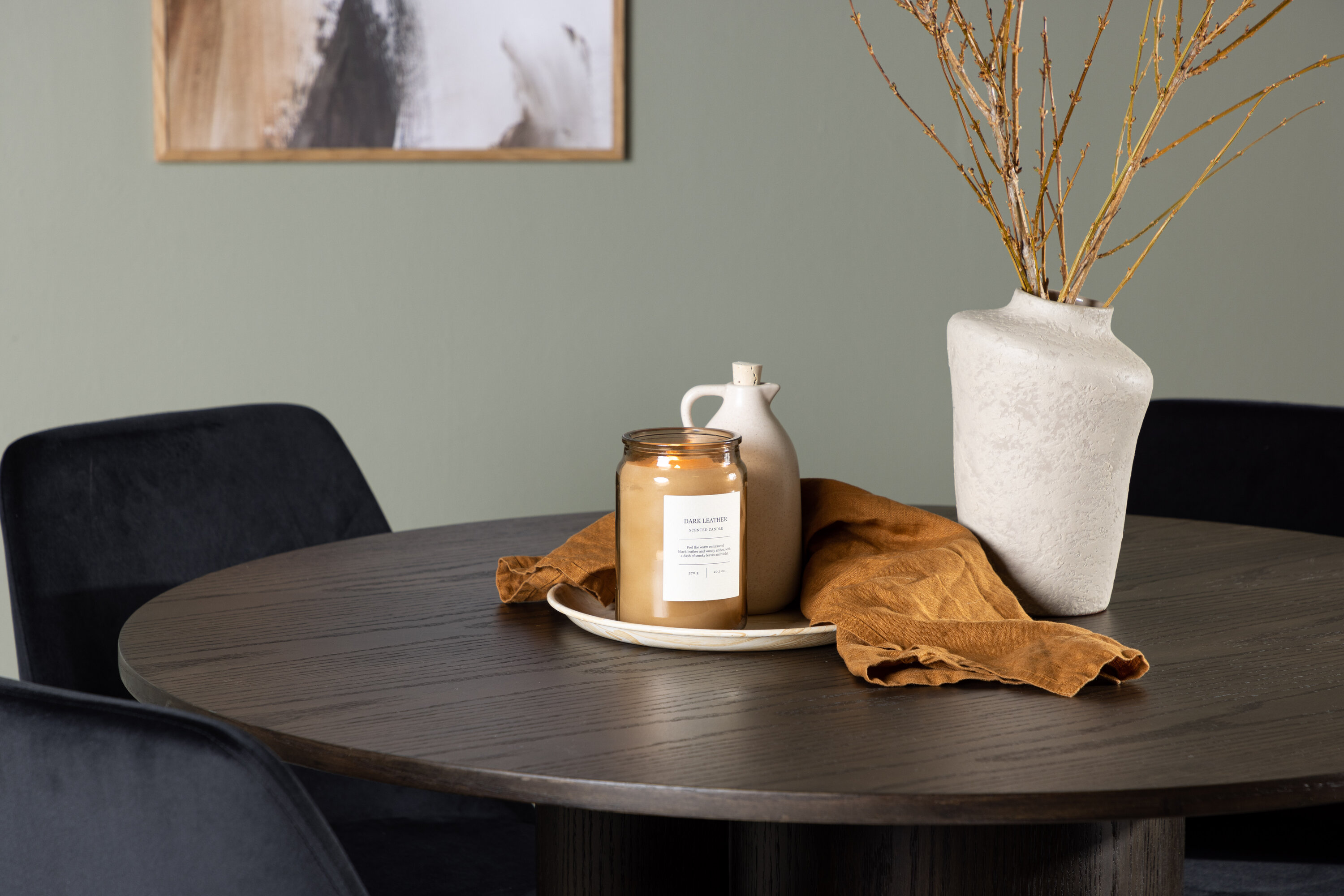 deLOHN Night Kör alakú étkezőgarnitúra