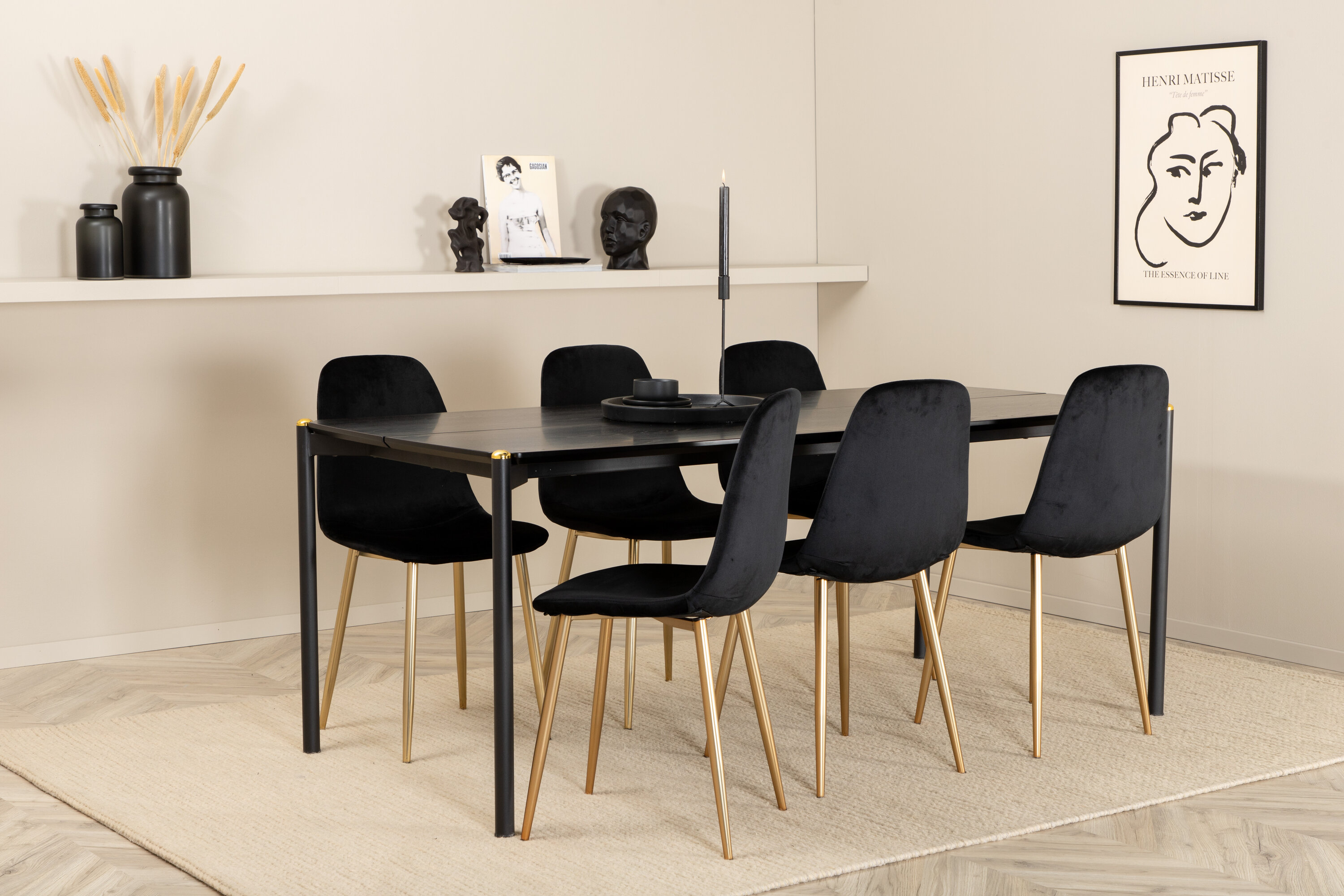 deLOHN Pelle, Polar Téglalap alakú étkezőgarnitúra