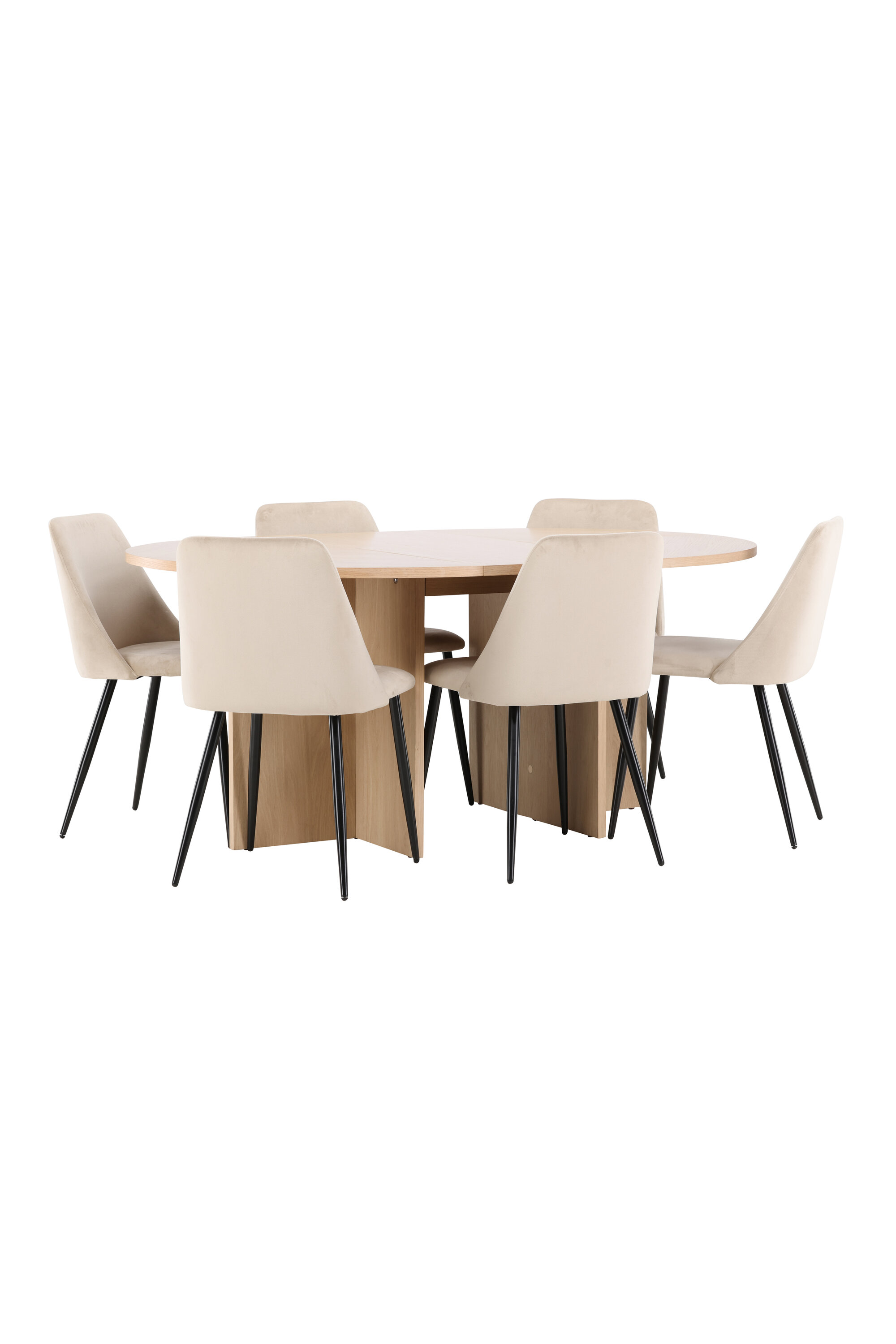 deLOHN Strada, Night Ovális étkezőgarnitúra