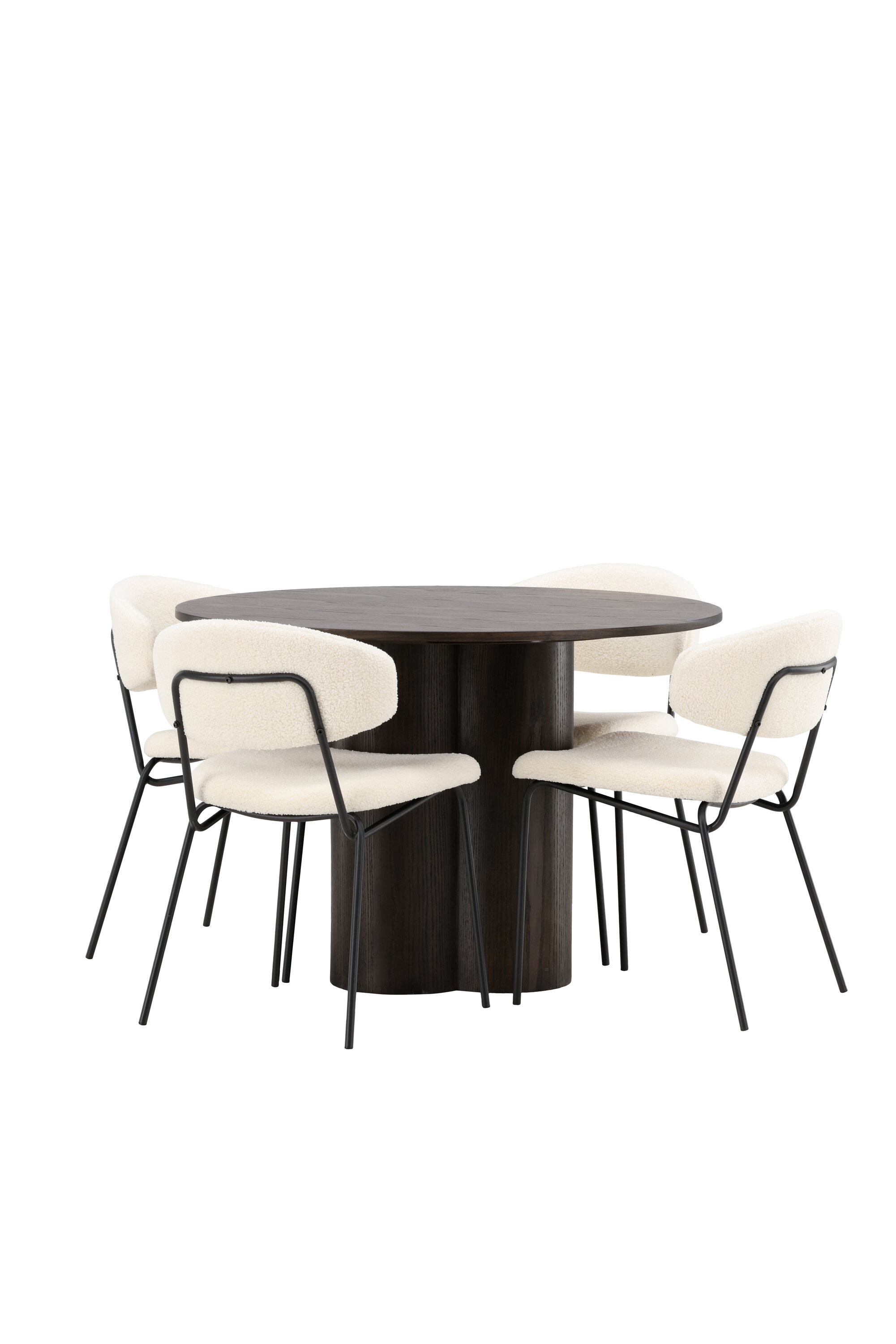 deLOHN Olivia, Chico Kör alakú étkezőgarnitúra