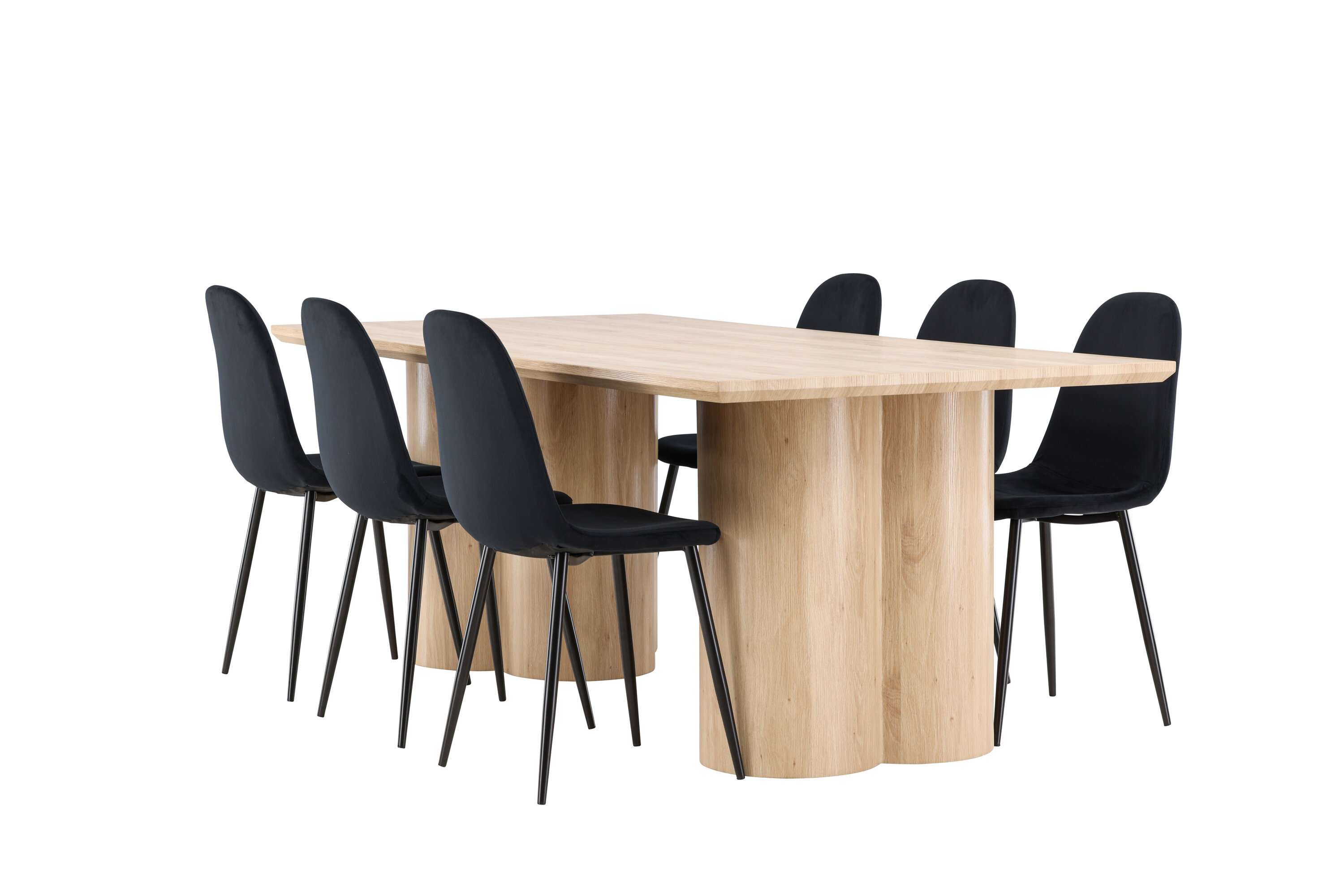 deLOHN Olivia, Polar Téglalap alakú étkezőgarnitúra