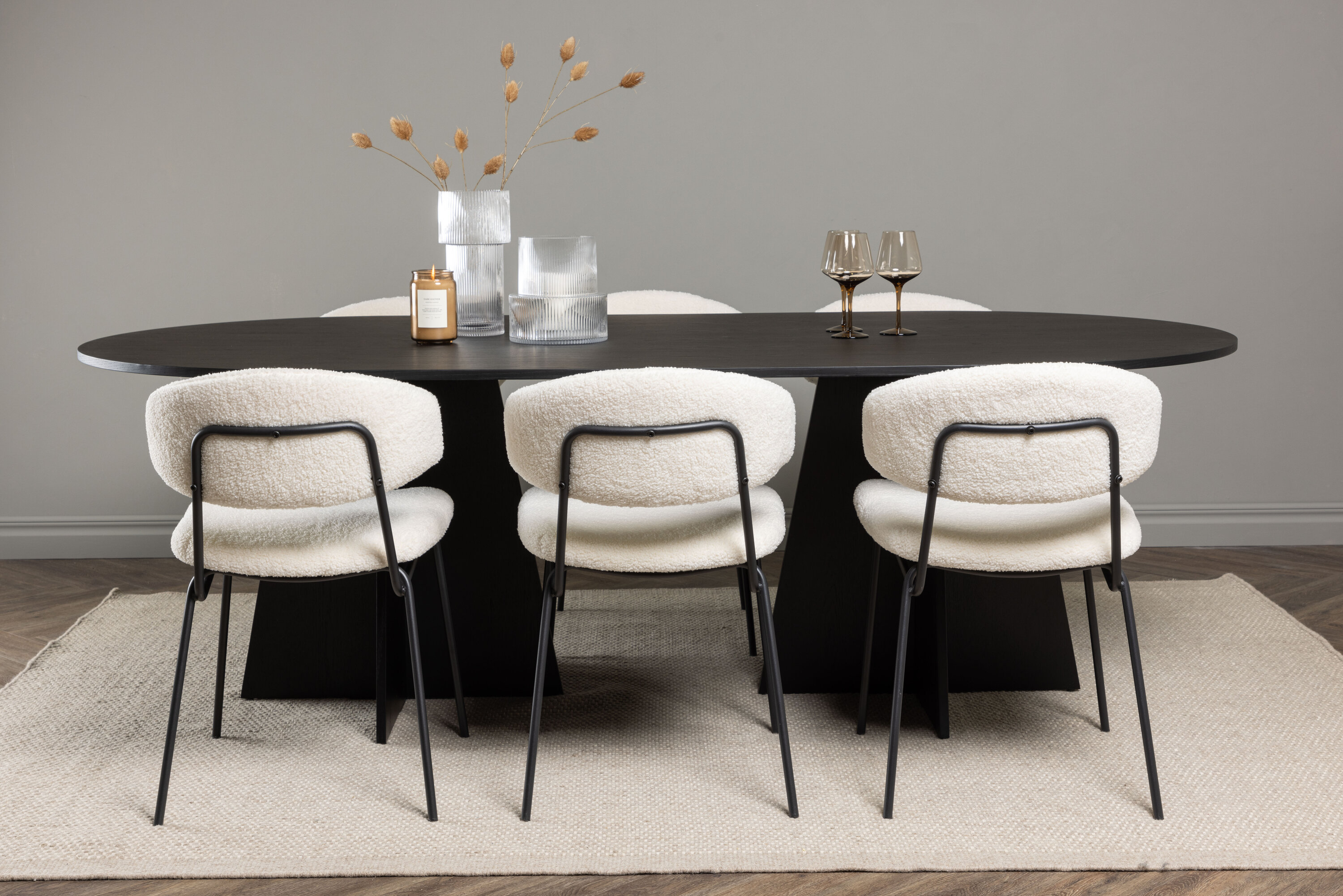 deLOHN Bootcut Oval, Chico Ovális étkezőgarnitúra