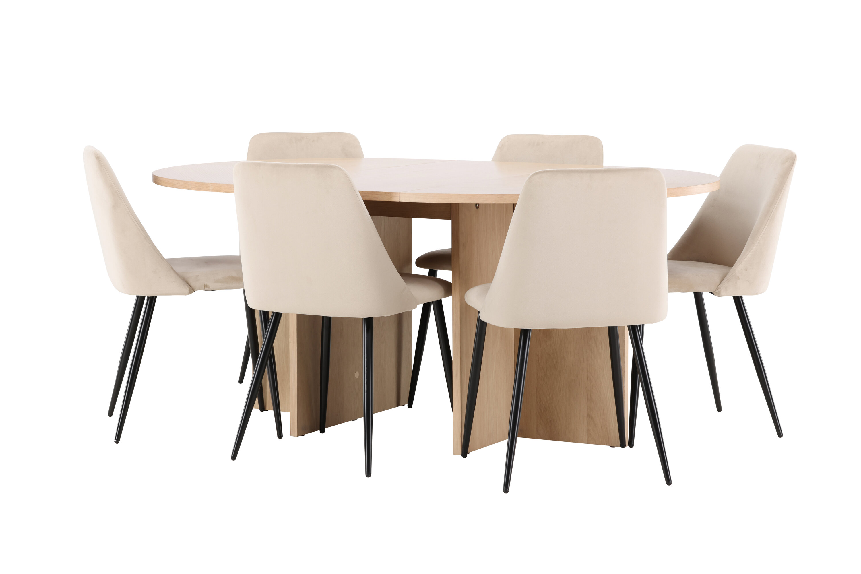 deLOHN Strada, Night Ovális étkezőgarnitúra