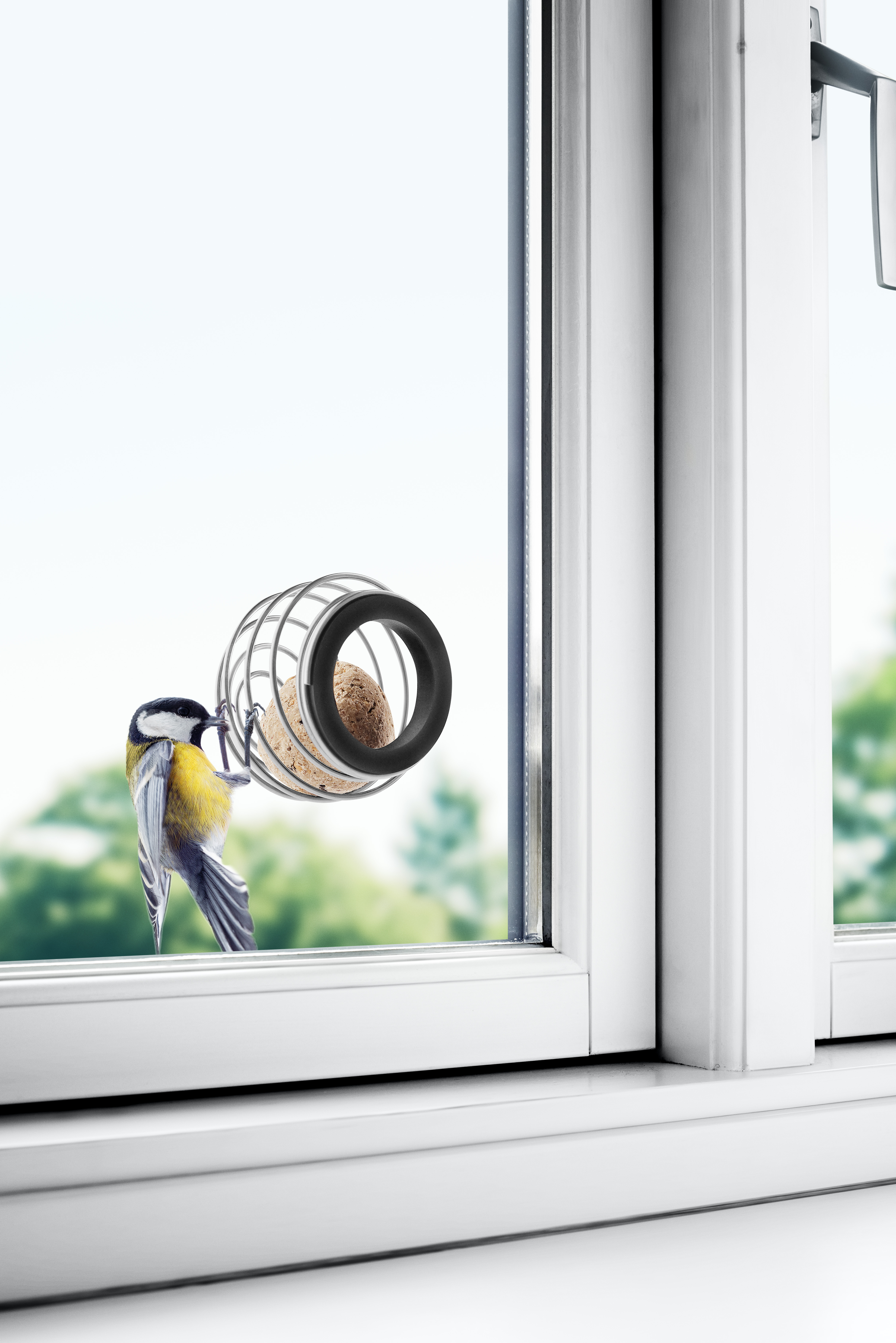 Talgbollshållare till fönstret