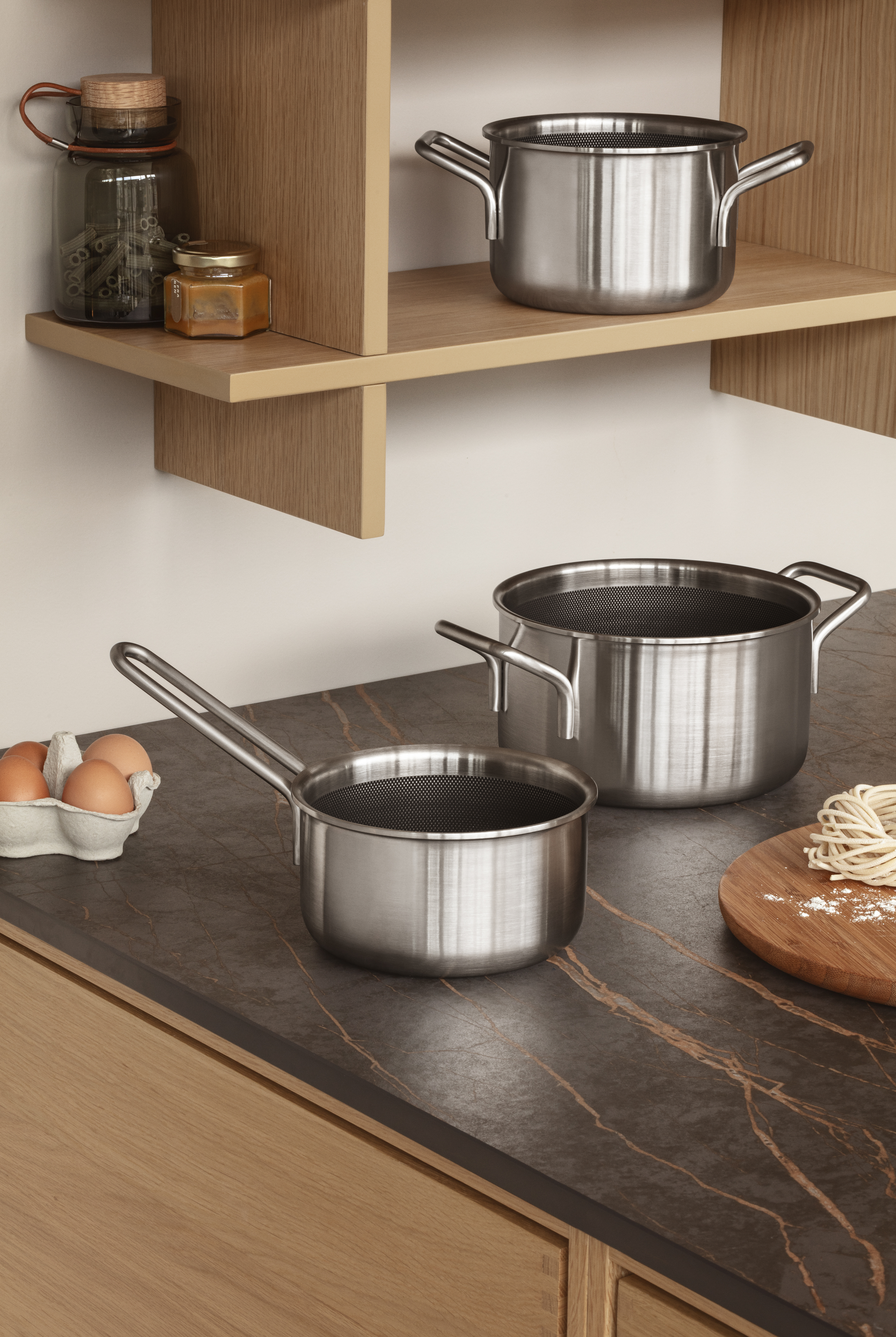 Multi batterie de cuisine - 3 pièces - Mosaic céramique Slip-Let® antiadhèsif