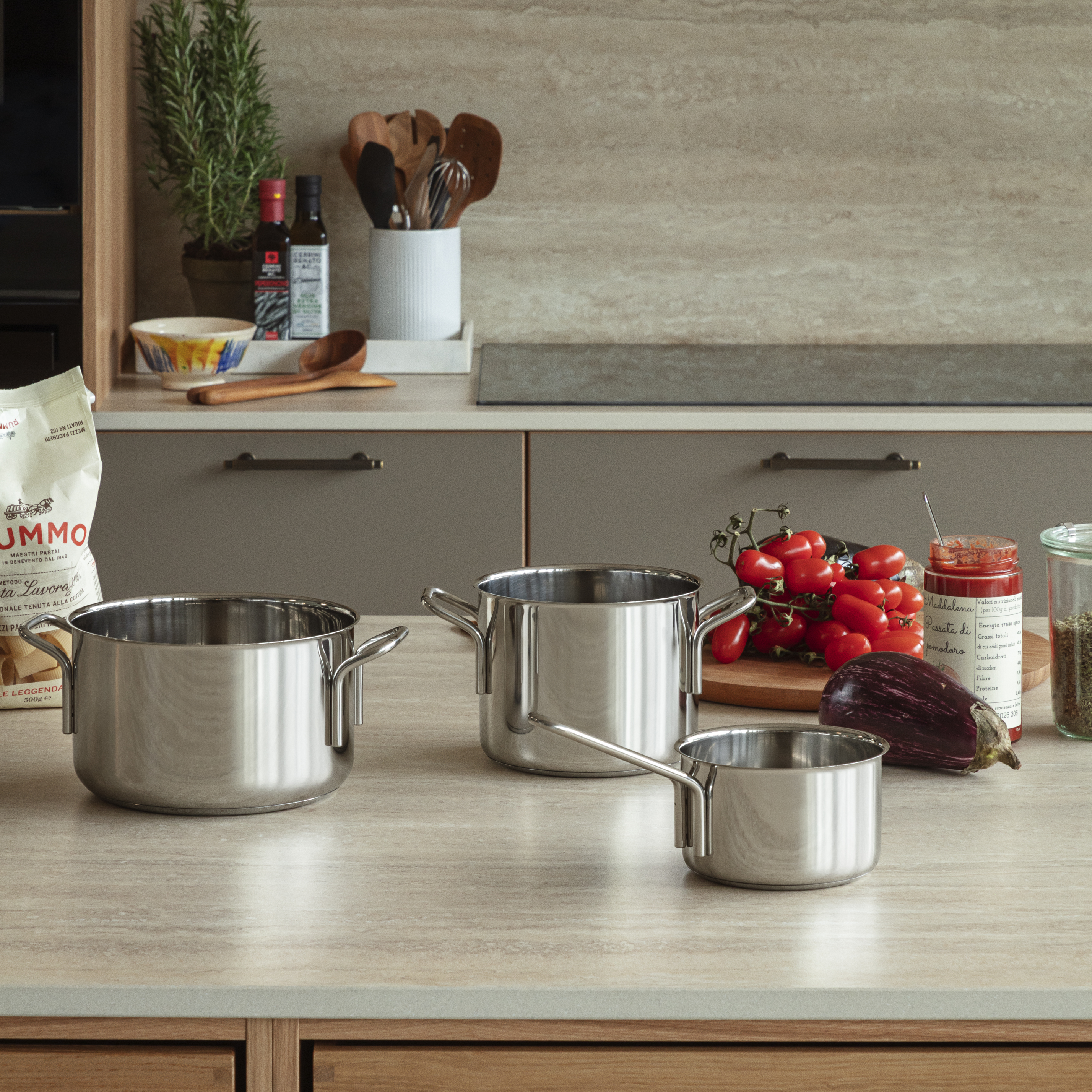 Stainless steel gryte - 2,2 l