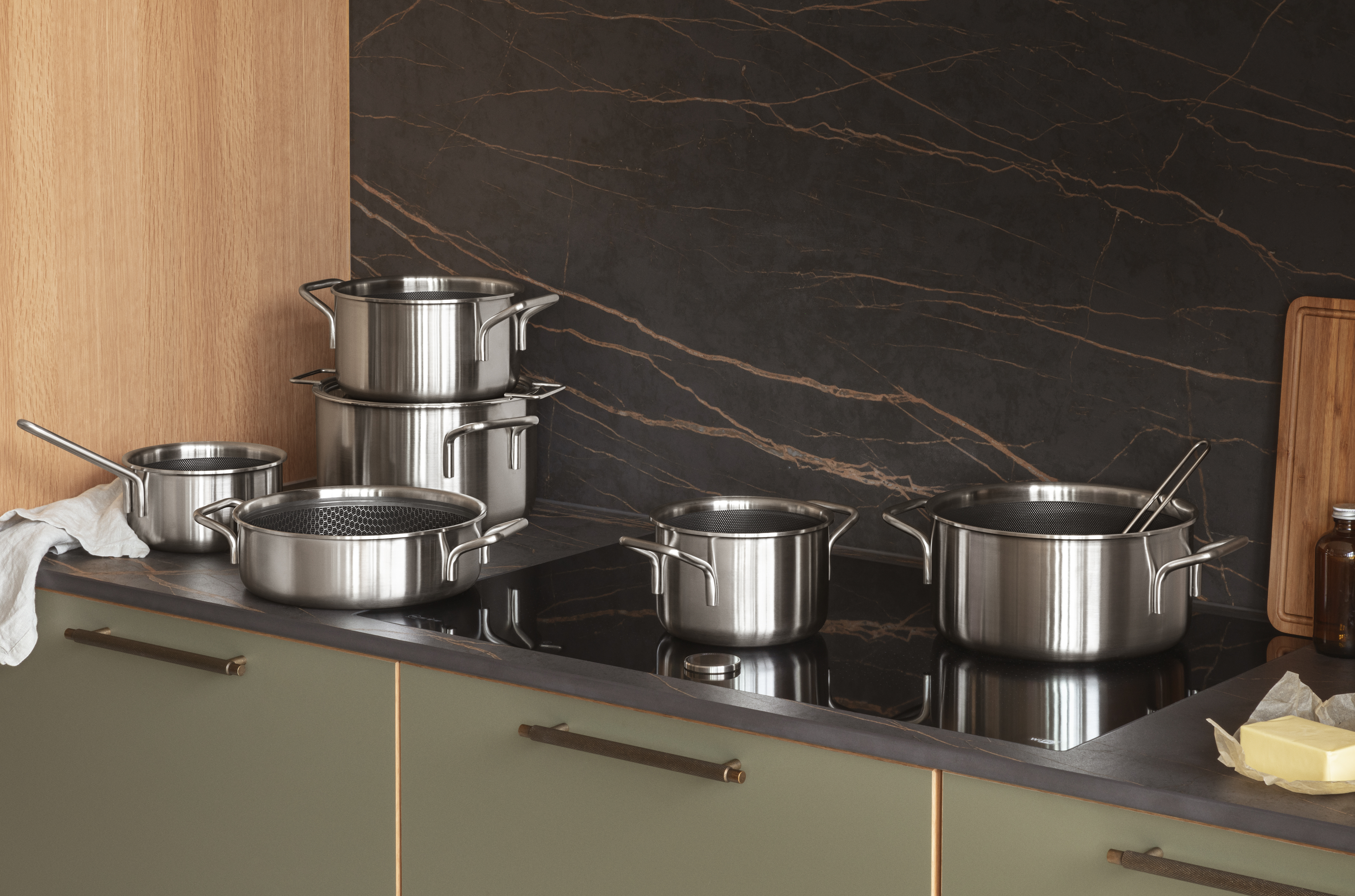 Multi Mosaic Pot - 6.5 l - ceramic Slip-Let® non-stick