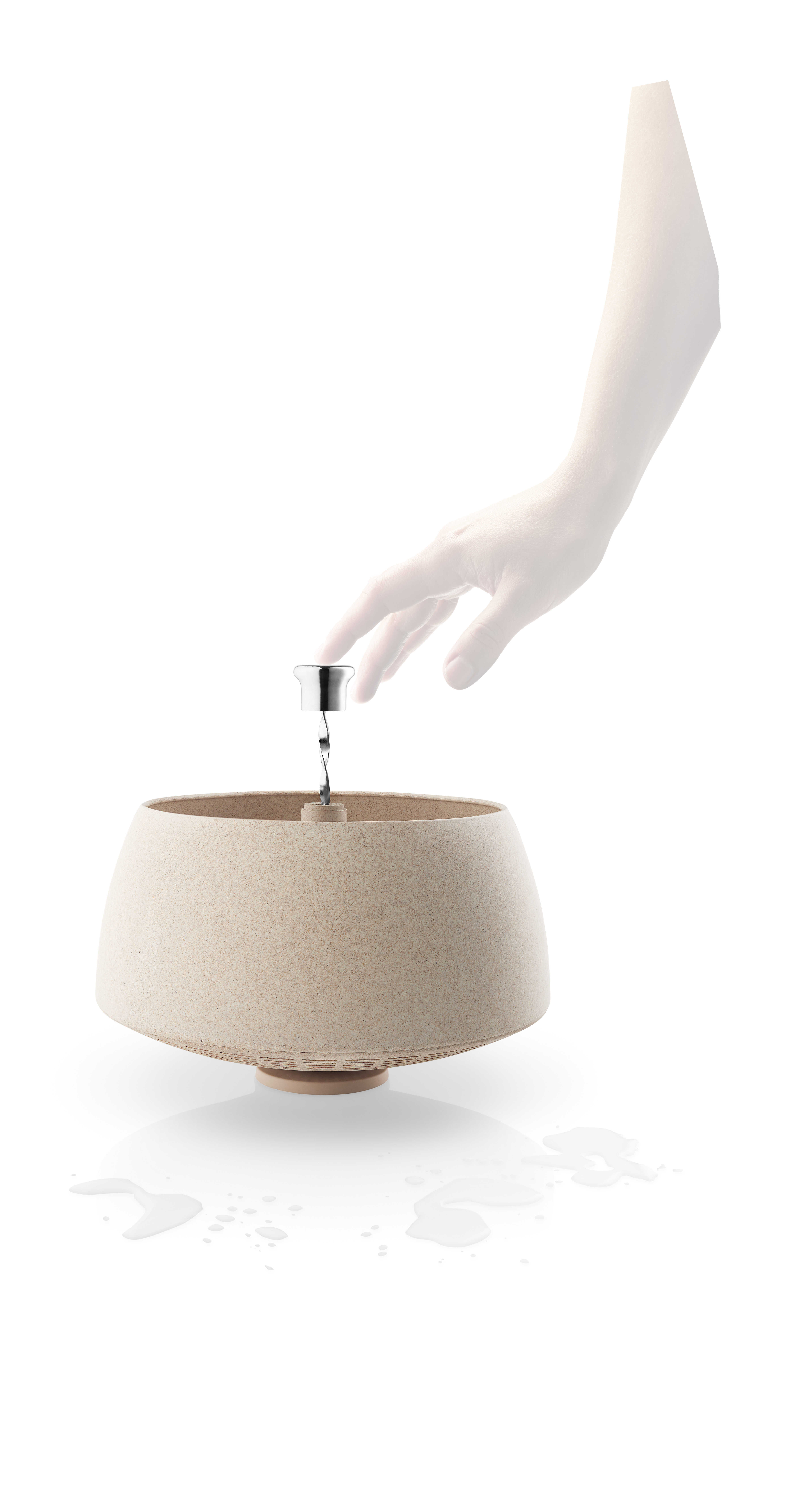 Spinning colander - Green tool