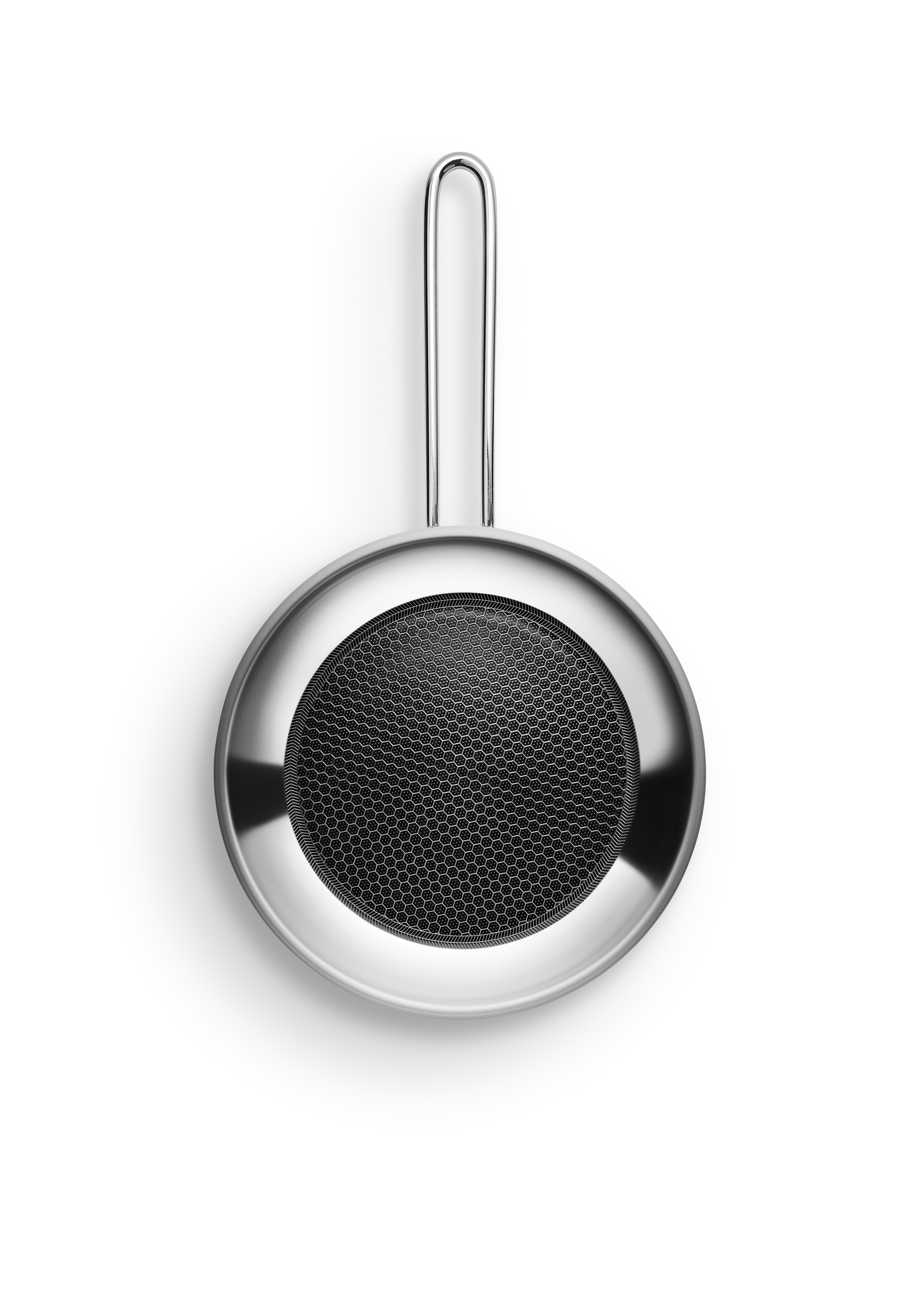 Stainless steel Mosaic poêle - 24 cm - céramique Slip-Let® antiadhèsif