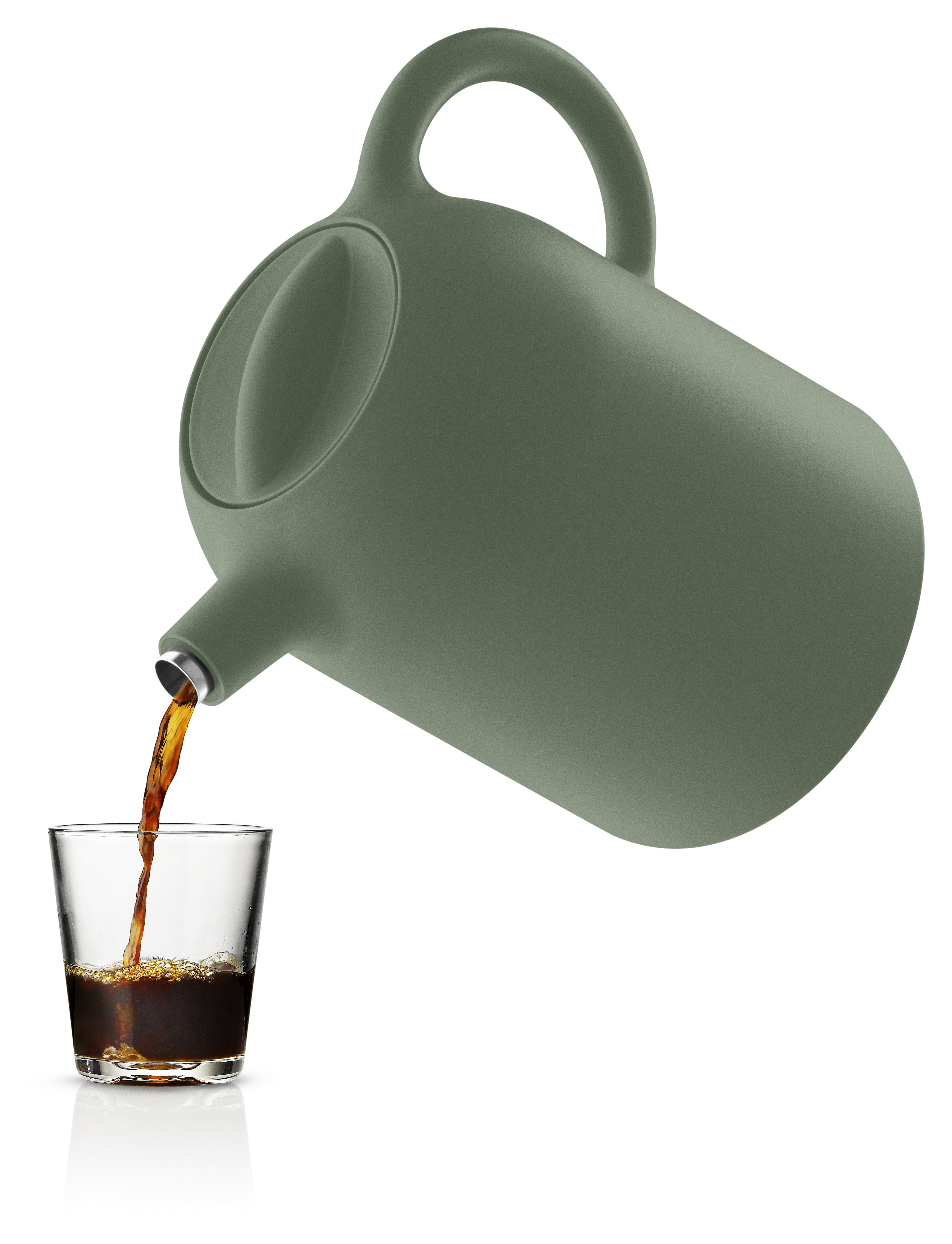 Thimble vacuum jug - 1 liter - Cactus green