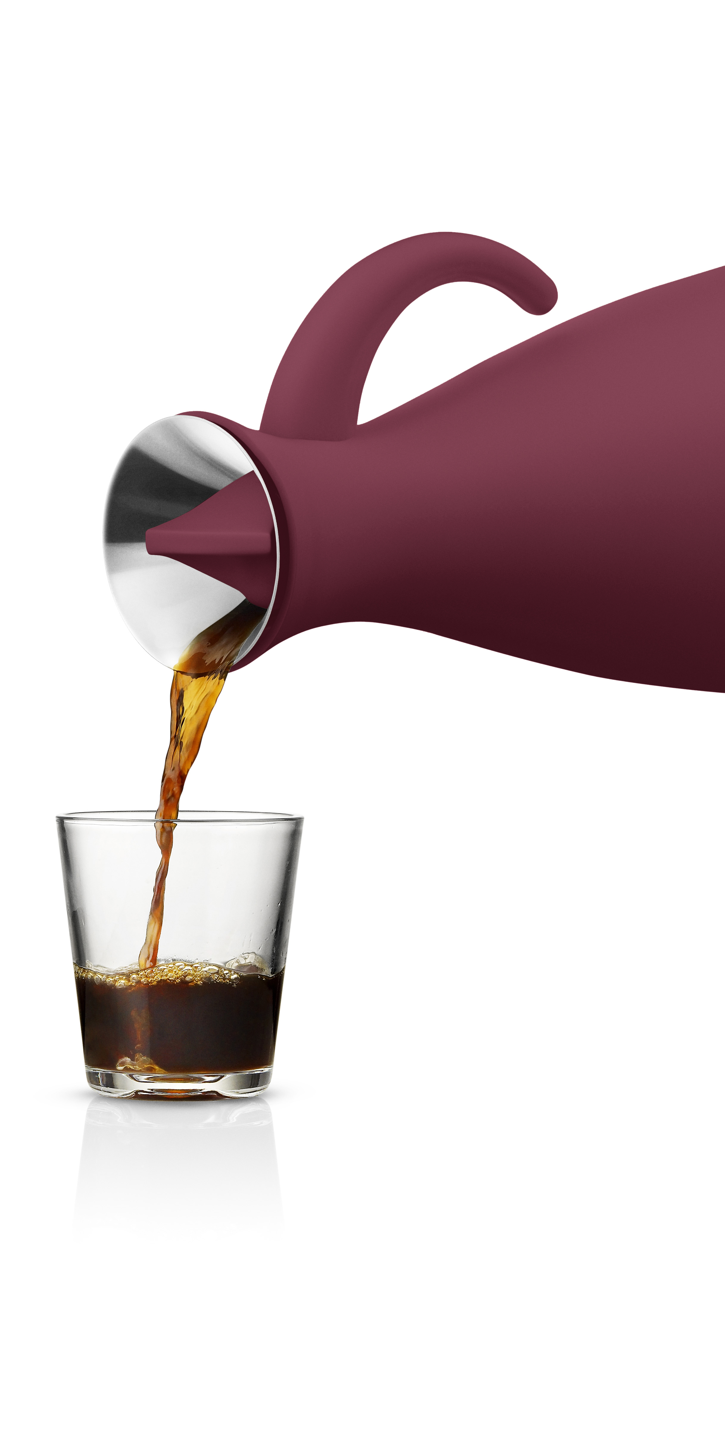 Vacuum jug 1.0 L Ruby