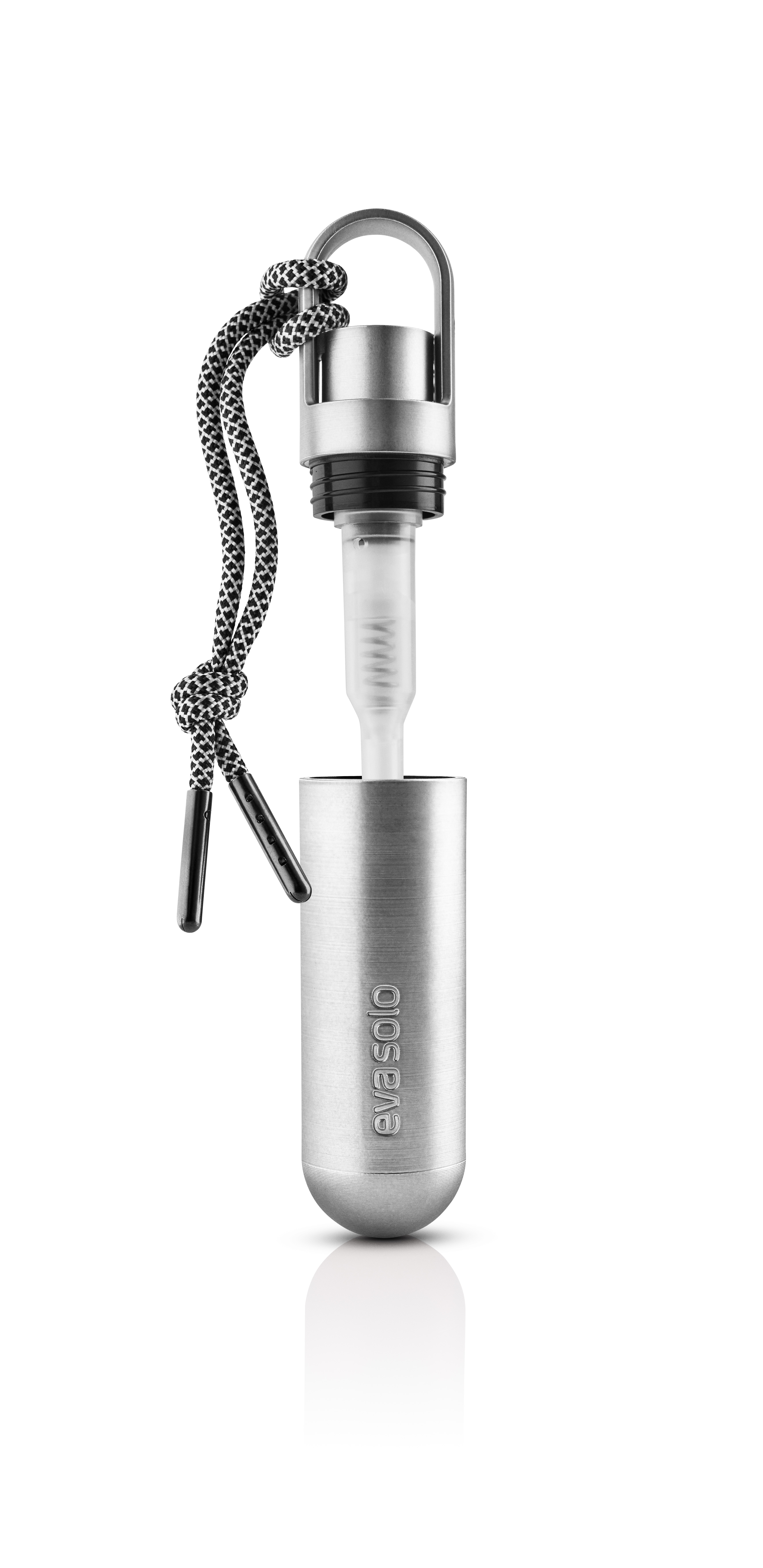 Mini-dispenser for gel hand sanitiser Silver without box