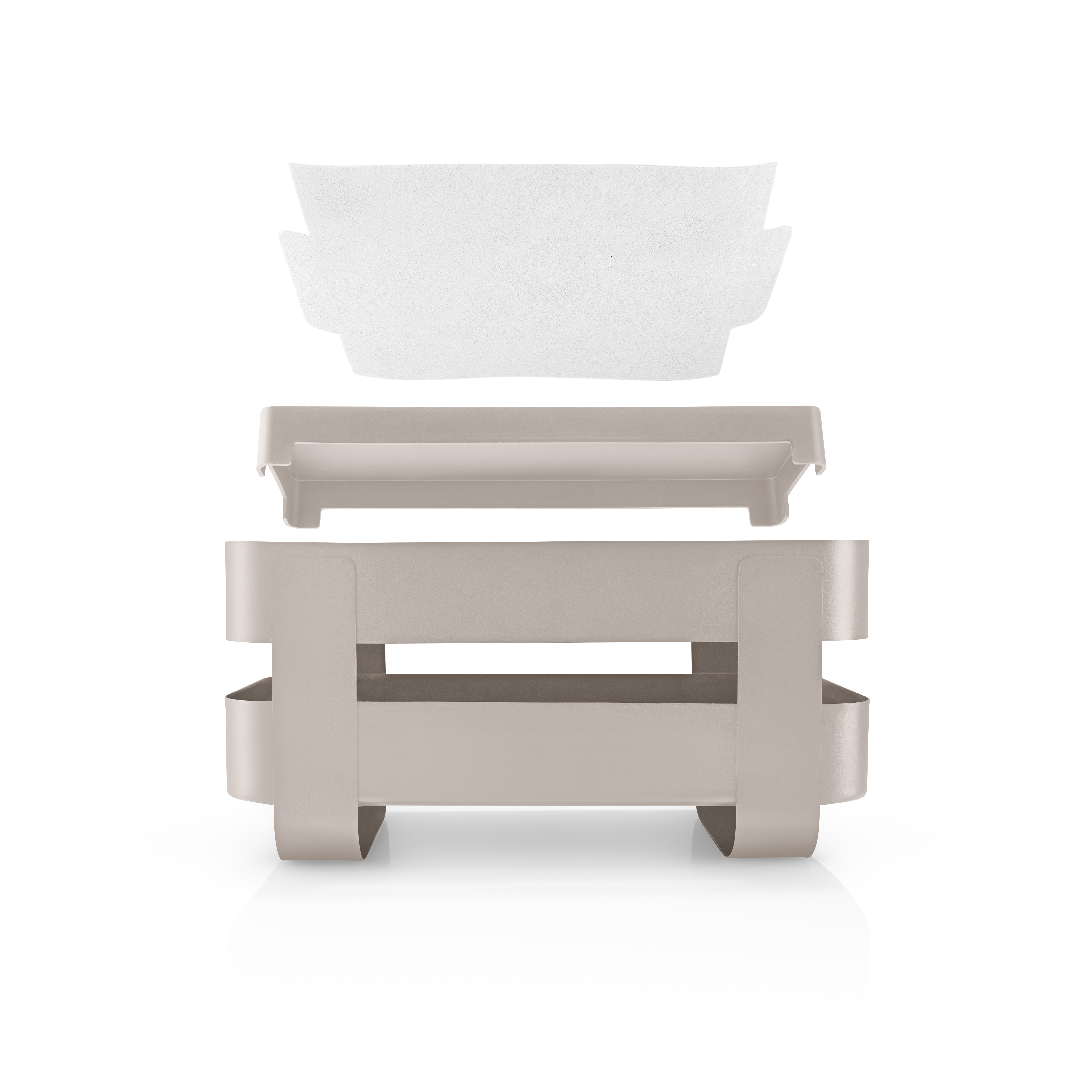 Selvvandende Herb organiser stål - Sand