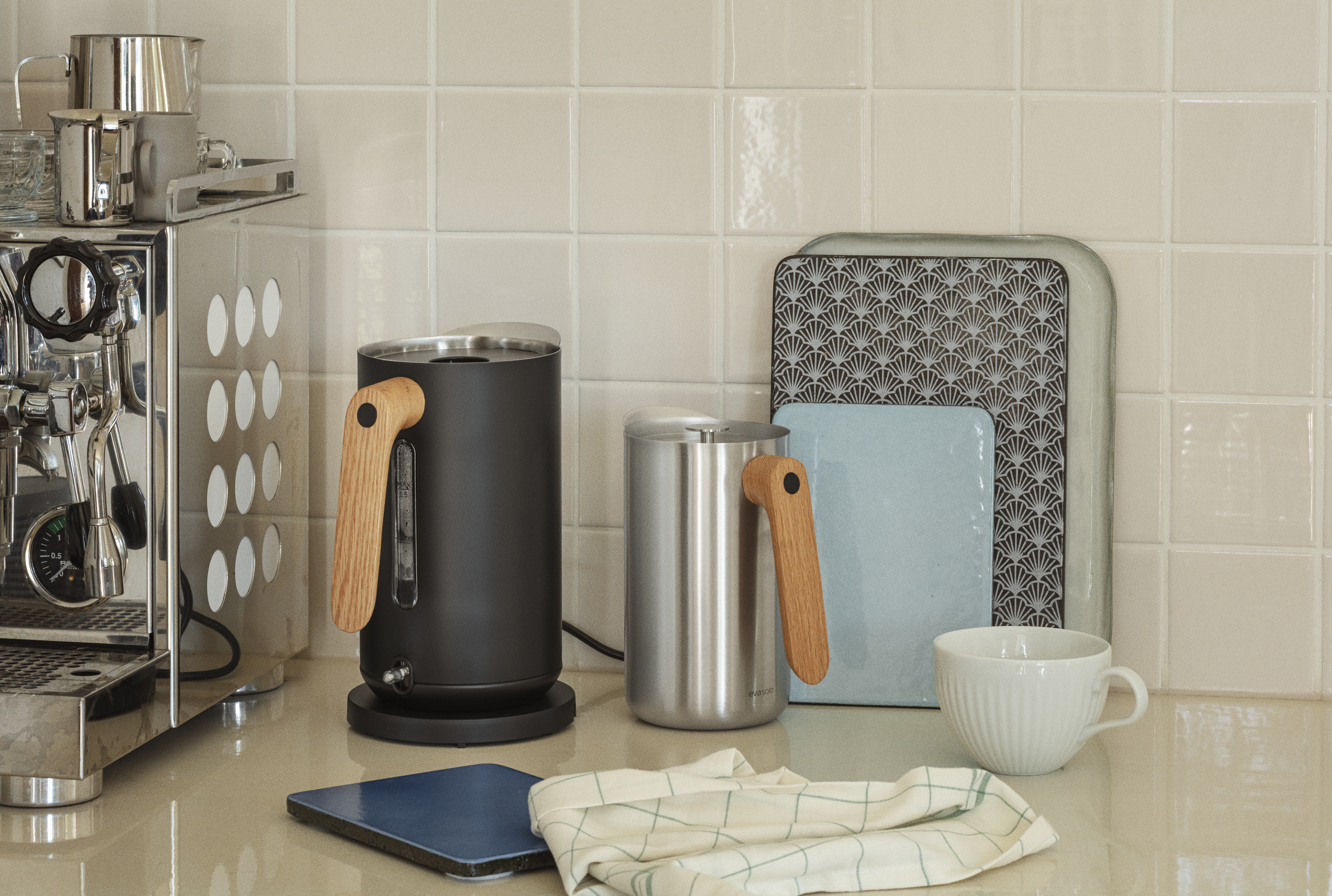 Stempelkanne mit Isolierwirkung - 1.0 l - Nordic kitchen