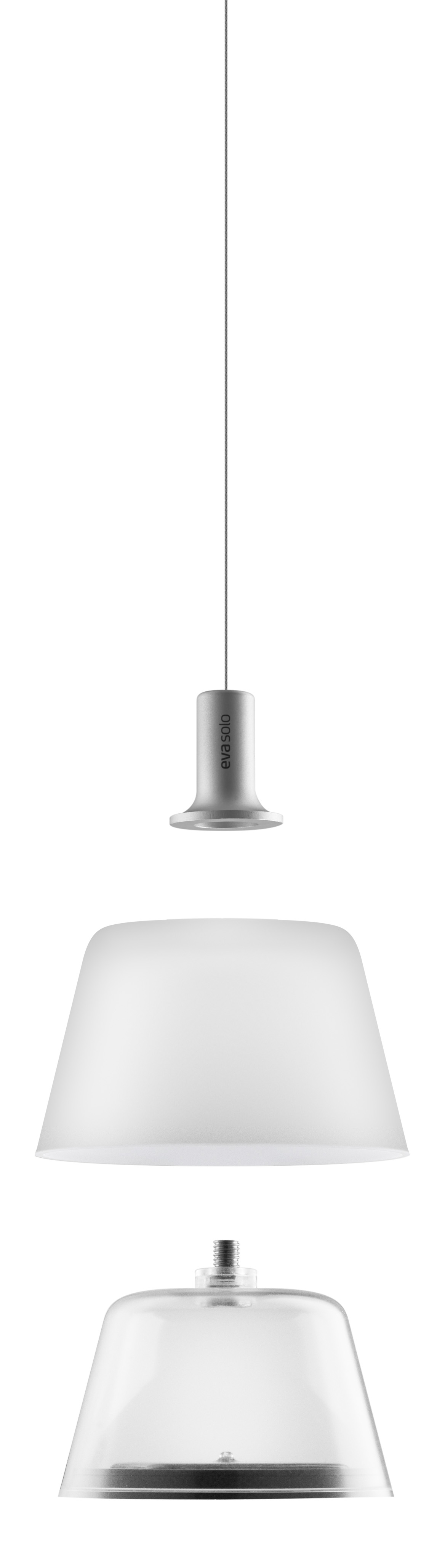 SunLight pendel - solcellelampe - 12.5 cm