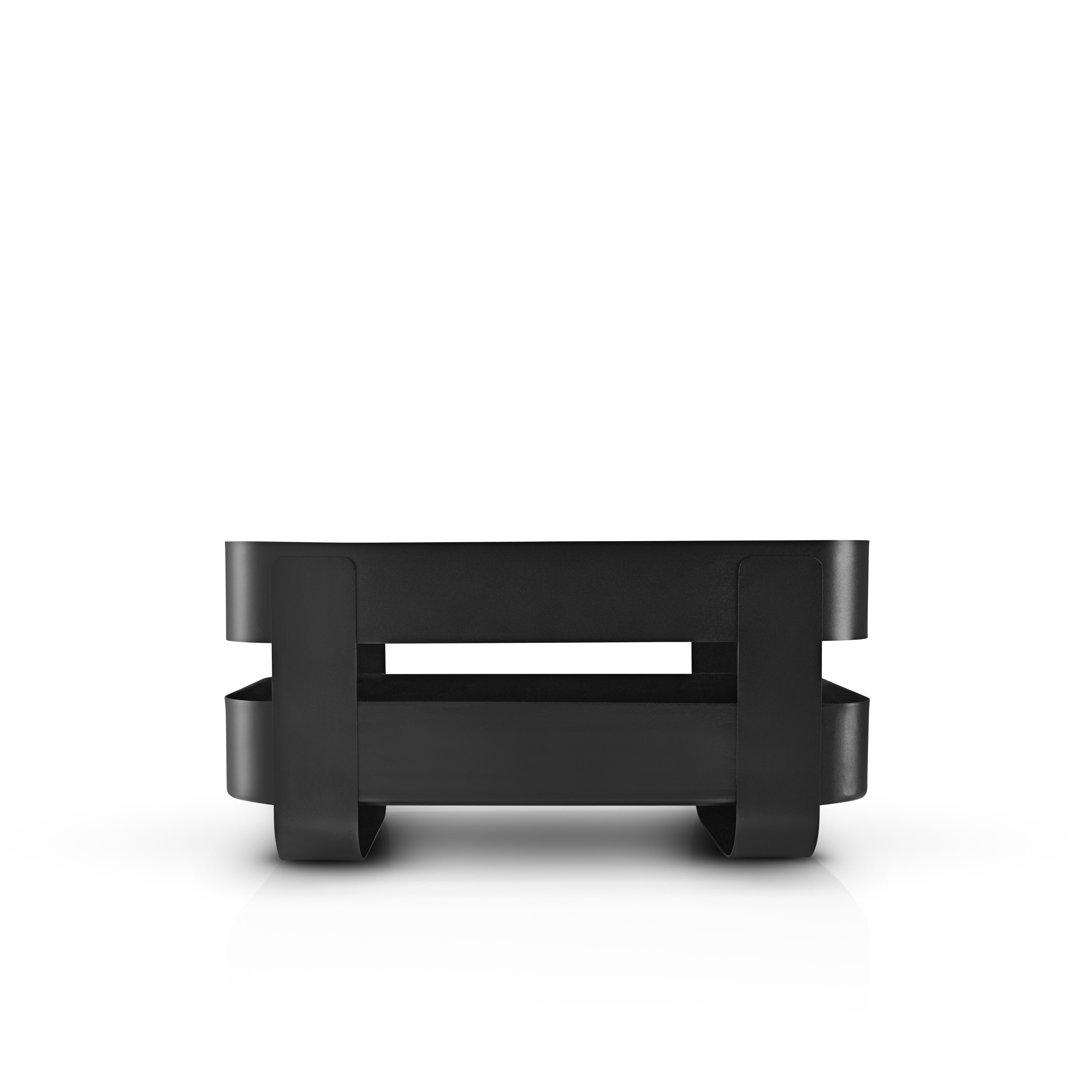 Självvattnande Herb organiser stål - Black