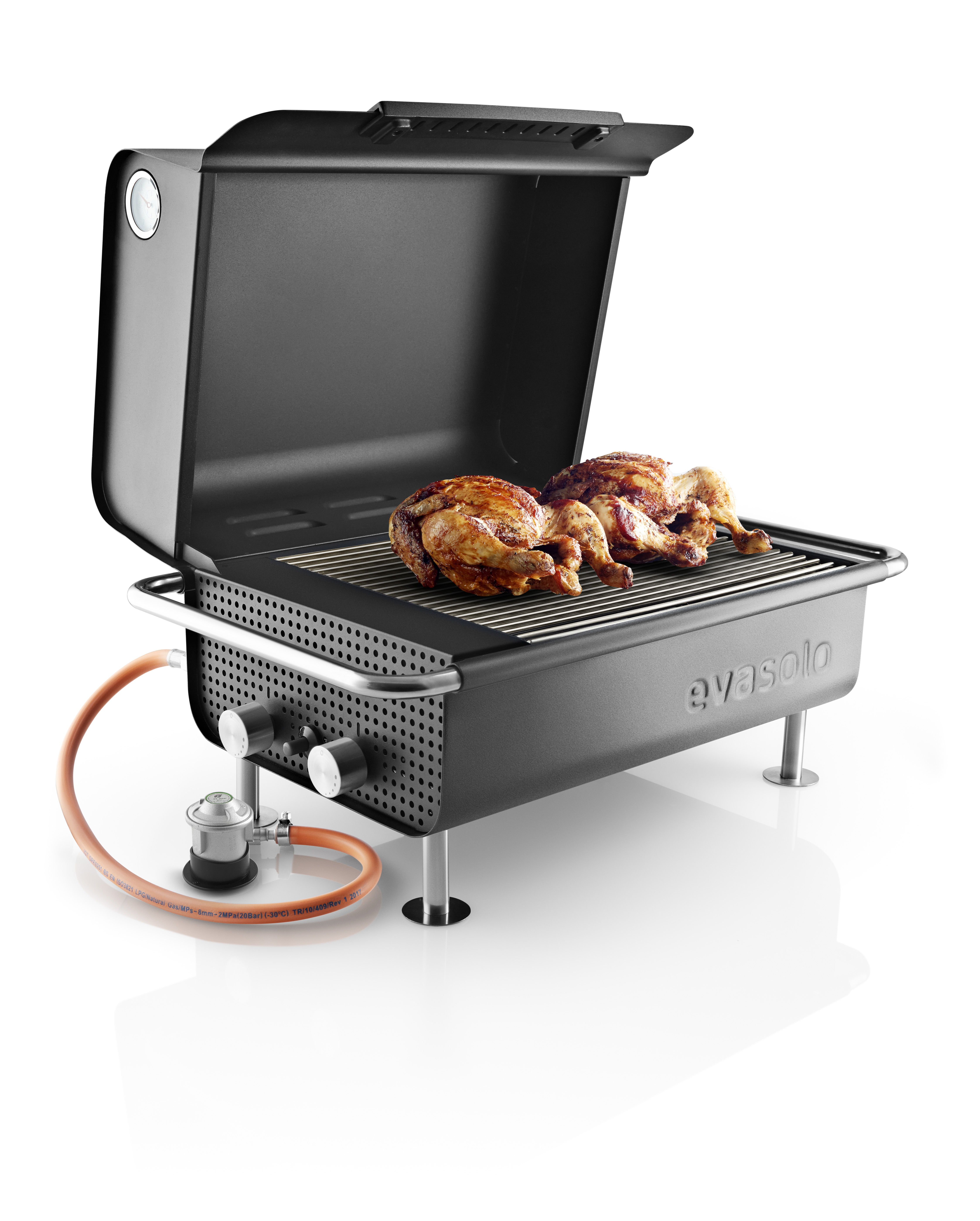 Box Gas Grill - DK/ES/PT - Black