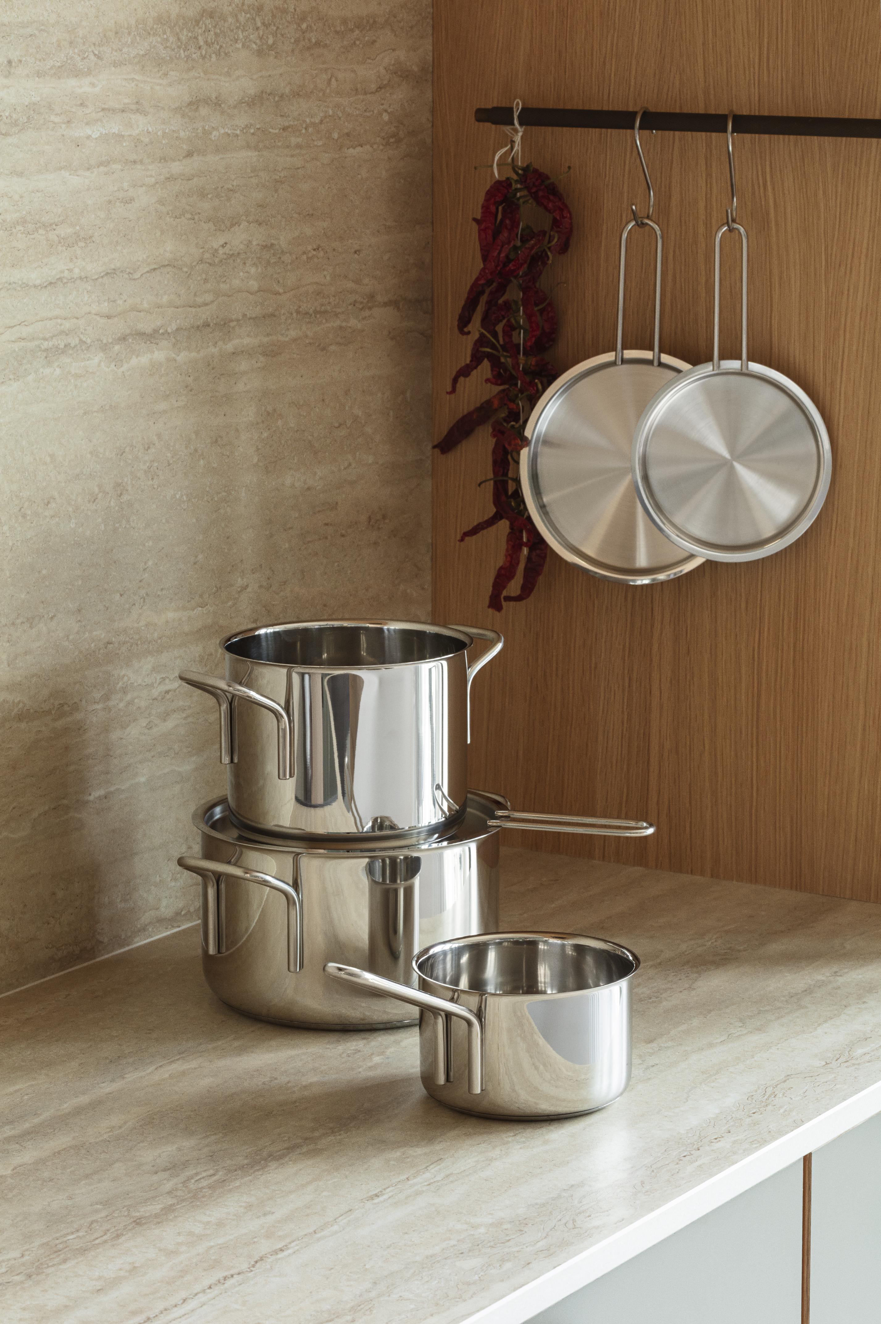 Stainless steel gryte - 2,2 l