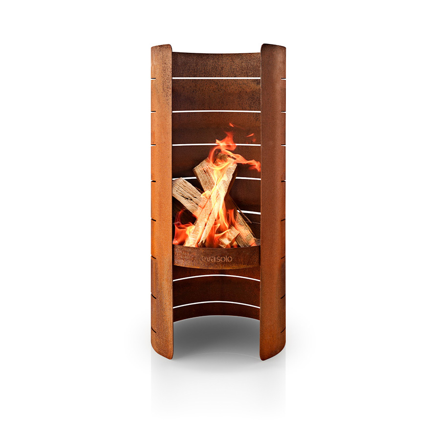 FireCylinder fire pit - Corten steel