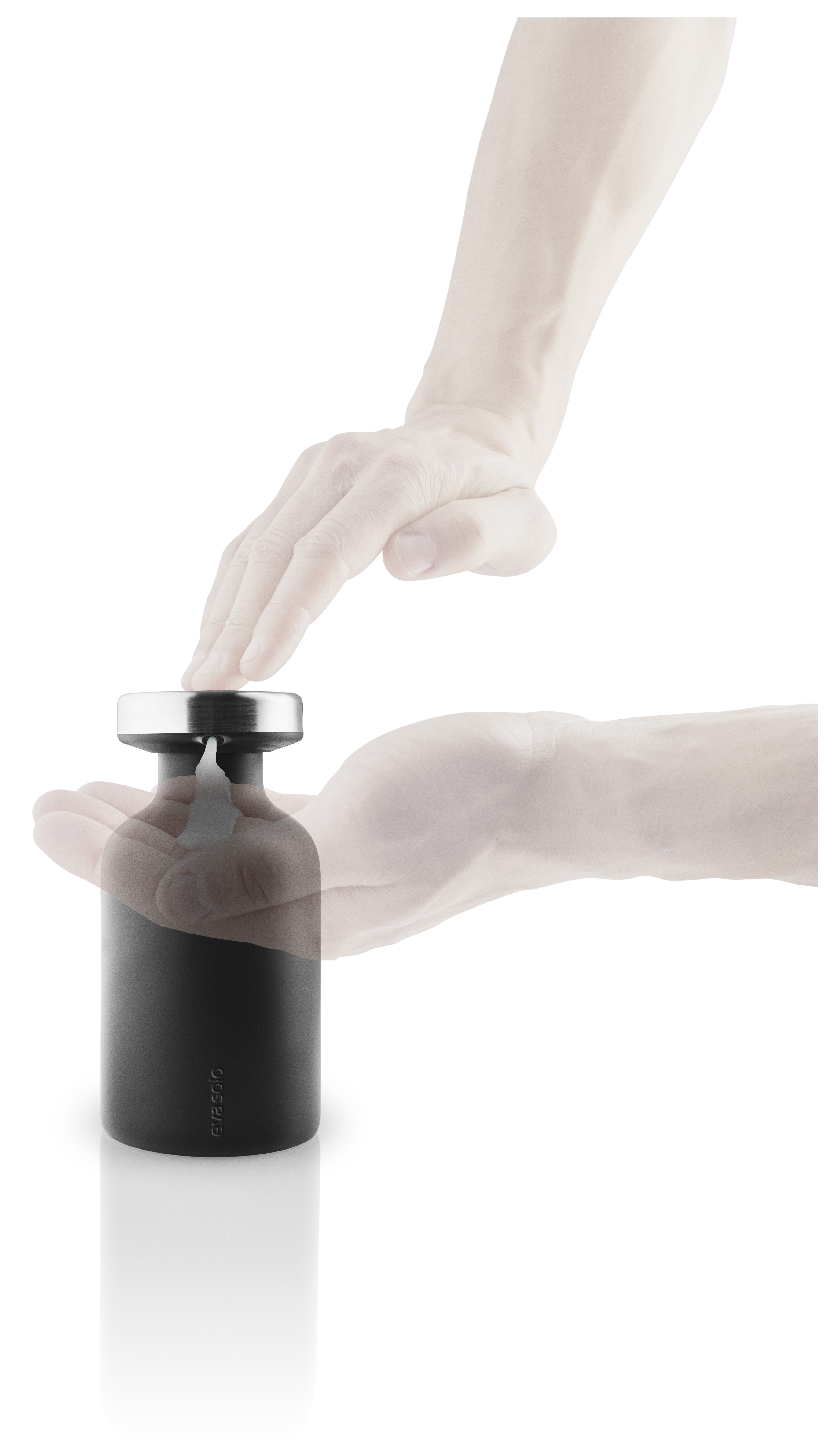 Soap dispenser - Ceramic - Matt black