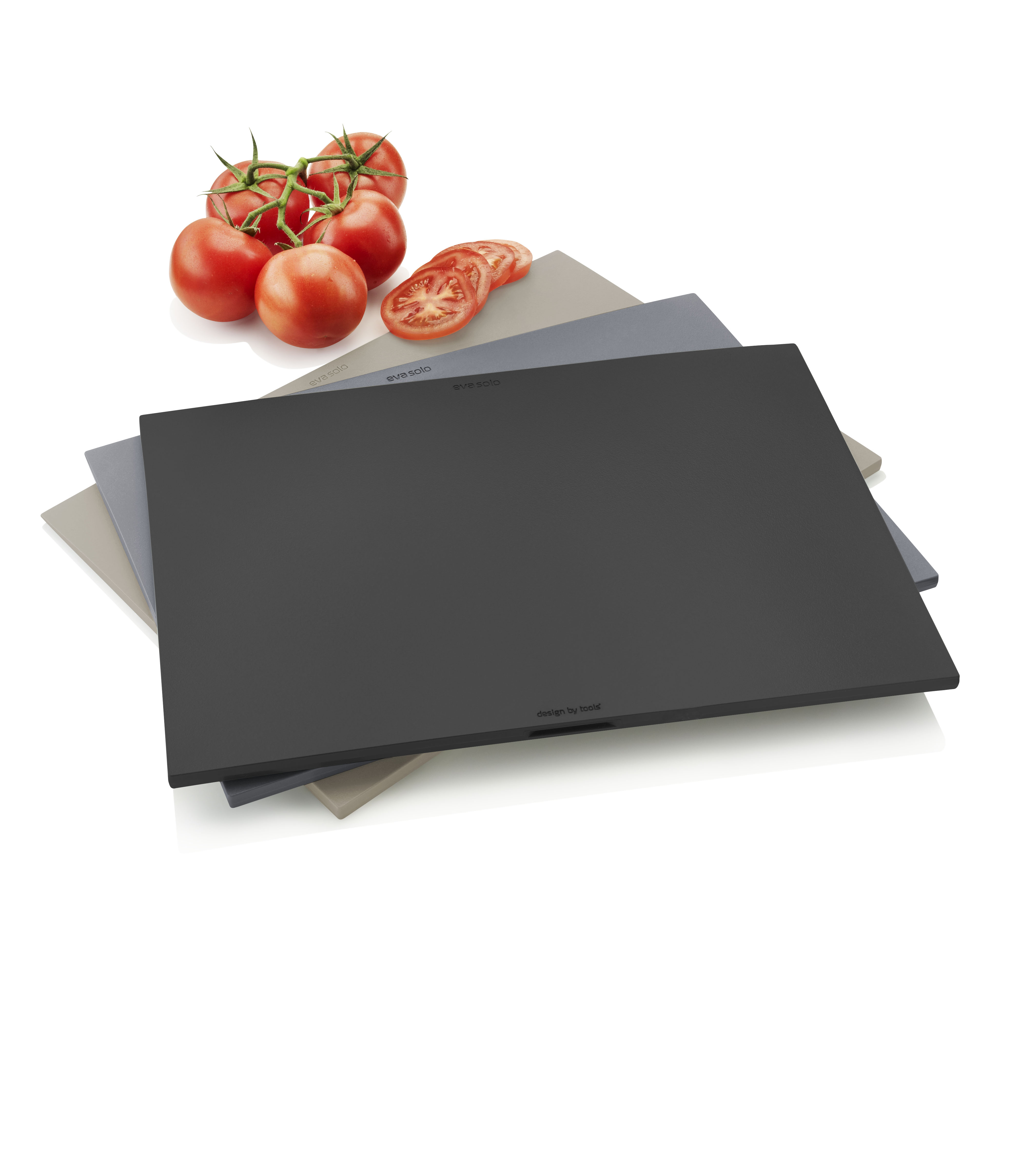 Chopping boards - 3 pcs. - With holder